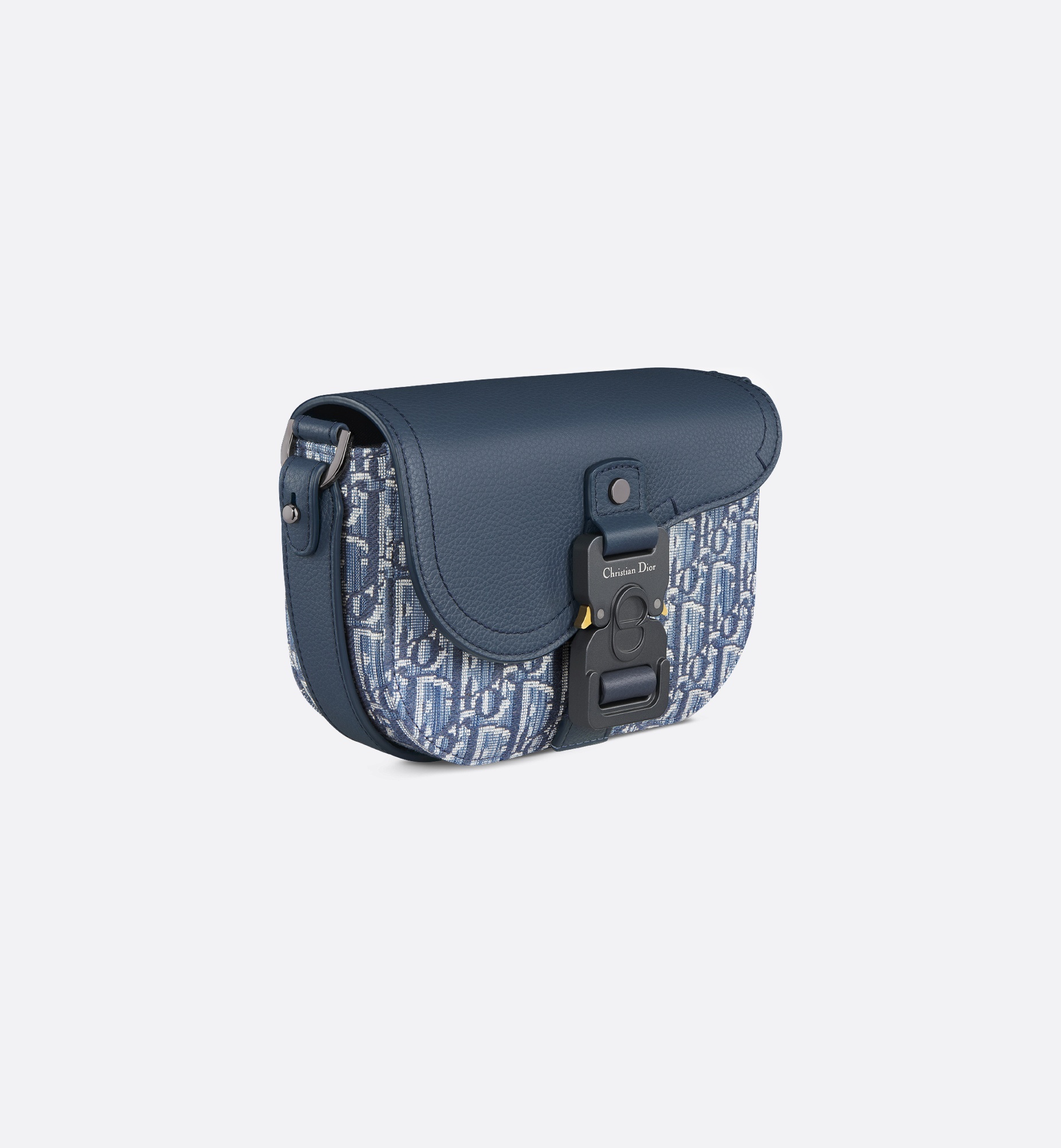 Mini Saddle Messenger Bag with Flap - 3