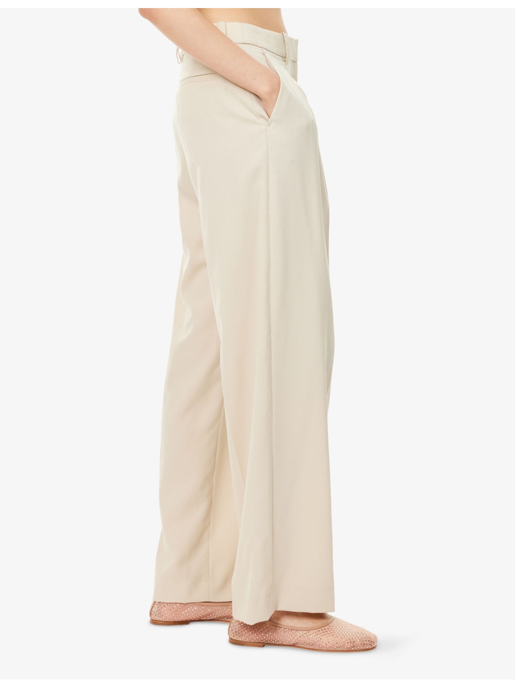 Daytona Pleated Wool Trousers - 3