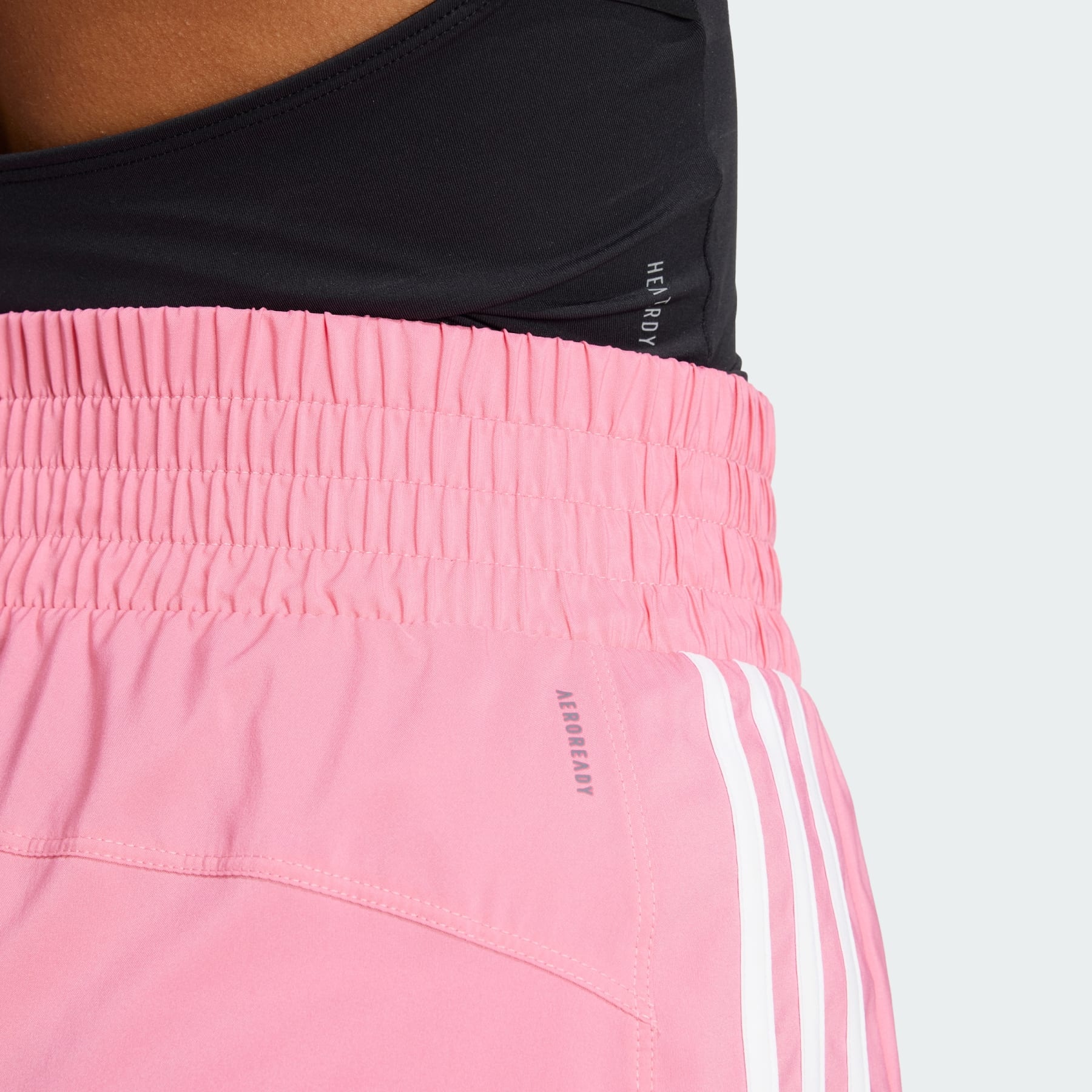 Pacer Training 3-Stripes Woven High-Rise Shorts - 6