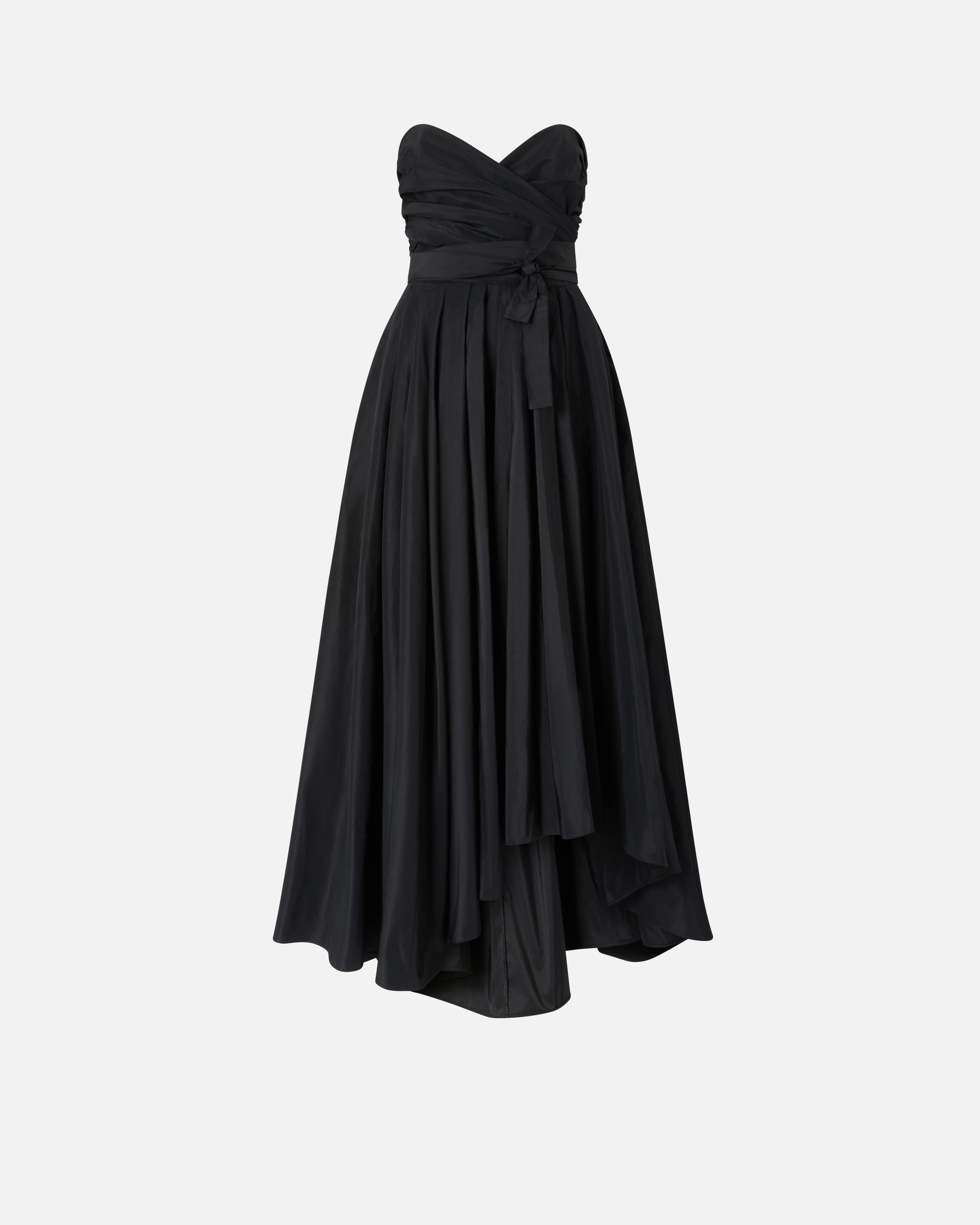 SPECIAL-OCCASION TAFFETA DRESS WITH SWEETHEART NECKLINE - 6