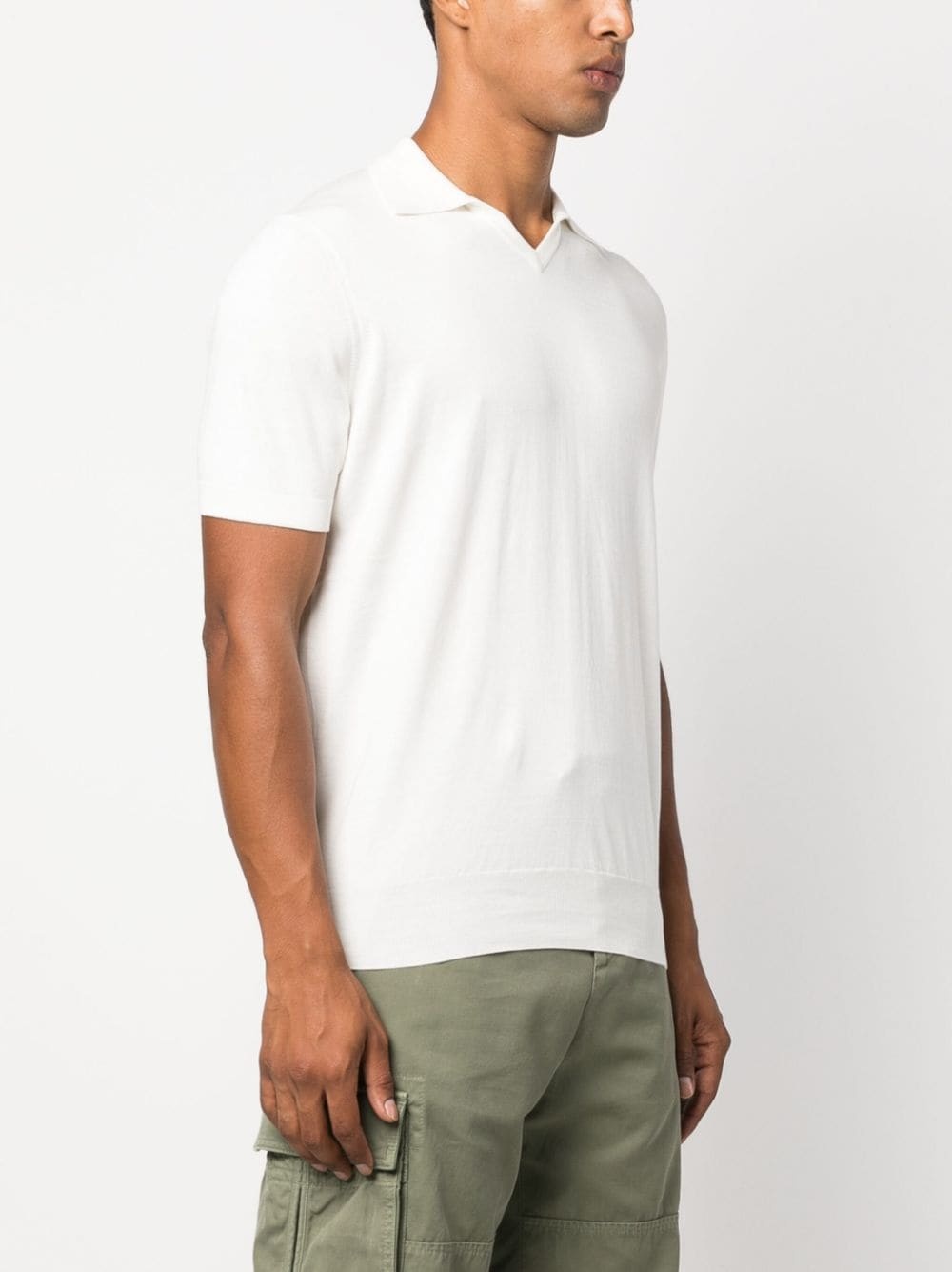 fine-knit cotton polo - 3