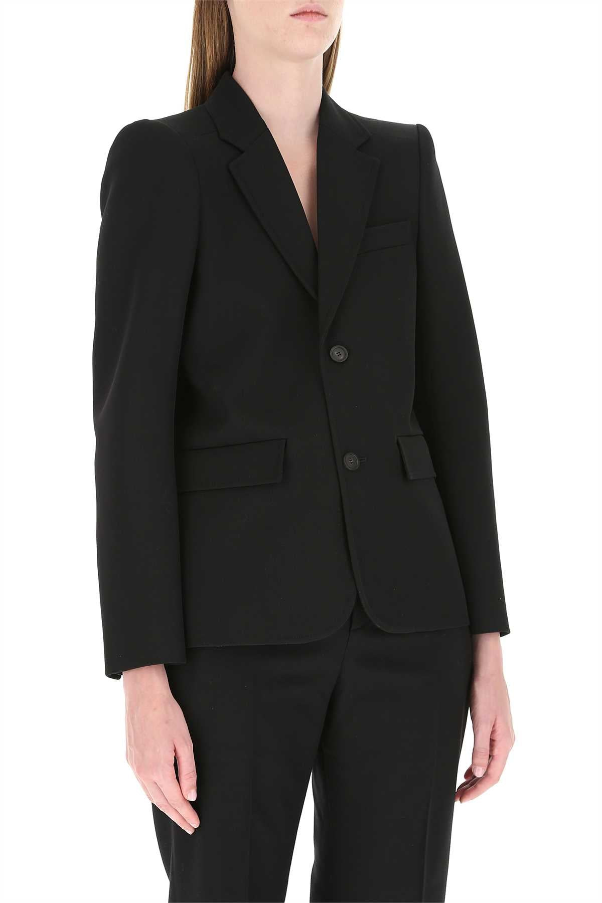 Balenciaga Women Black Light Wool Blazer - 3