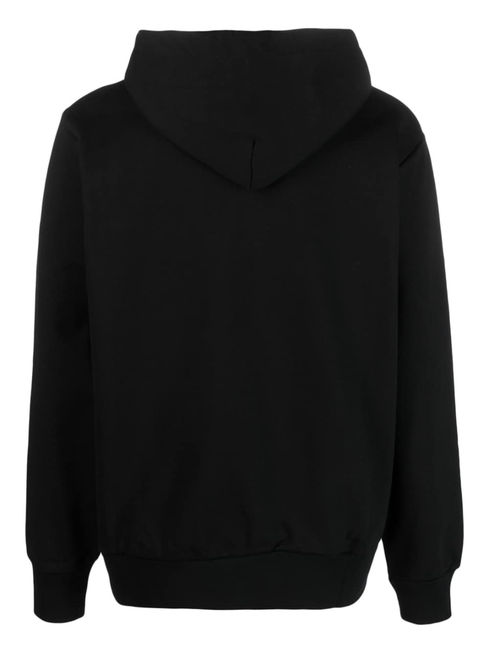 Waved logo-print zip-up hoodie - 2