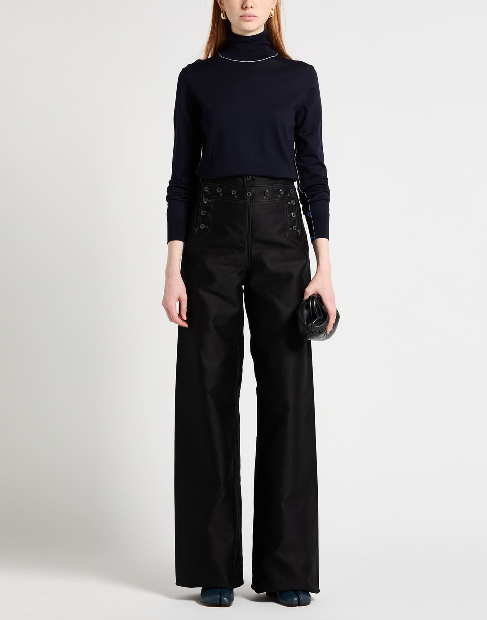 Black Women's Casual Pants - 3