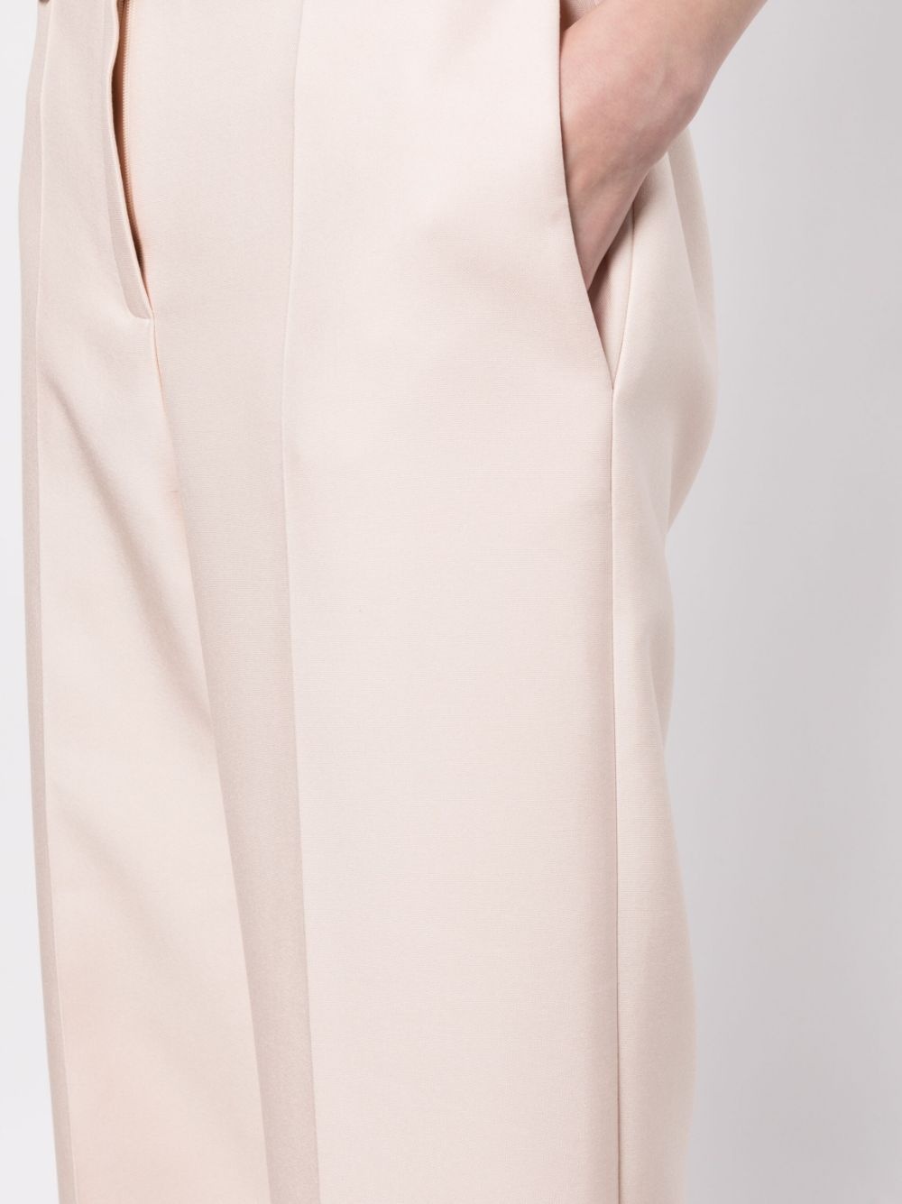 wide-leg tailored trousers - 5