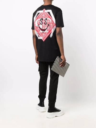 PHILIPP PLEIN Keep Smiling beaded T-shirt outlook