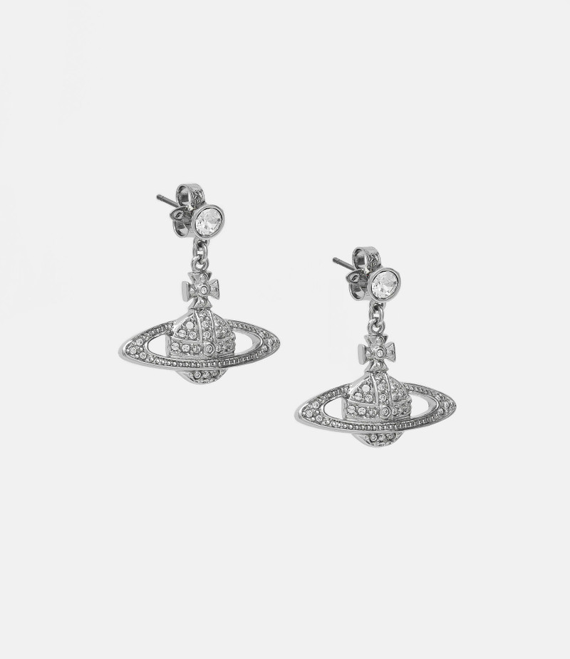 Vivienne Westwood MINI BAS RELIEF DROP EARRINGS outlook
