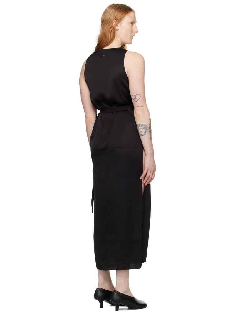 Black Vented Maxi Dress 3
