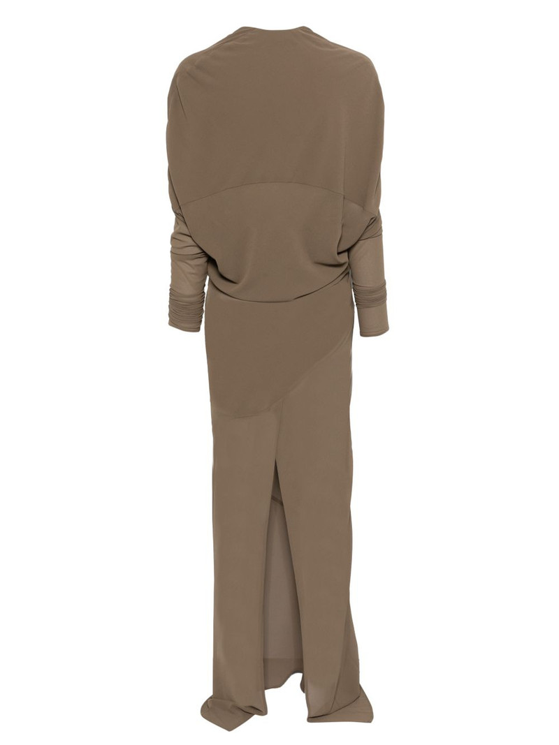 entire studios V-neck draped maxi dress outlook