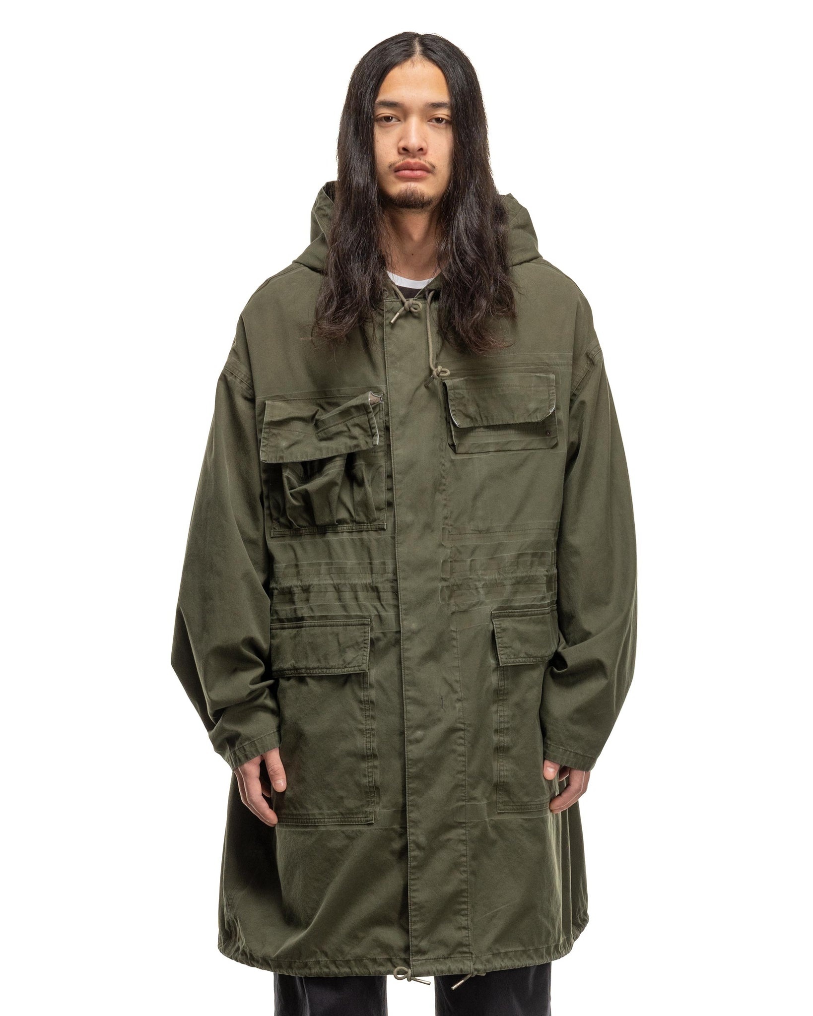 Copleston Field Parka 3L DMGD Olive - 4