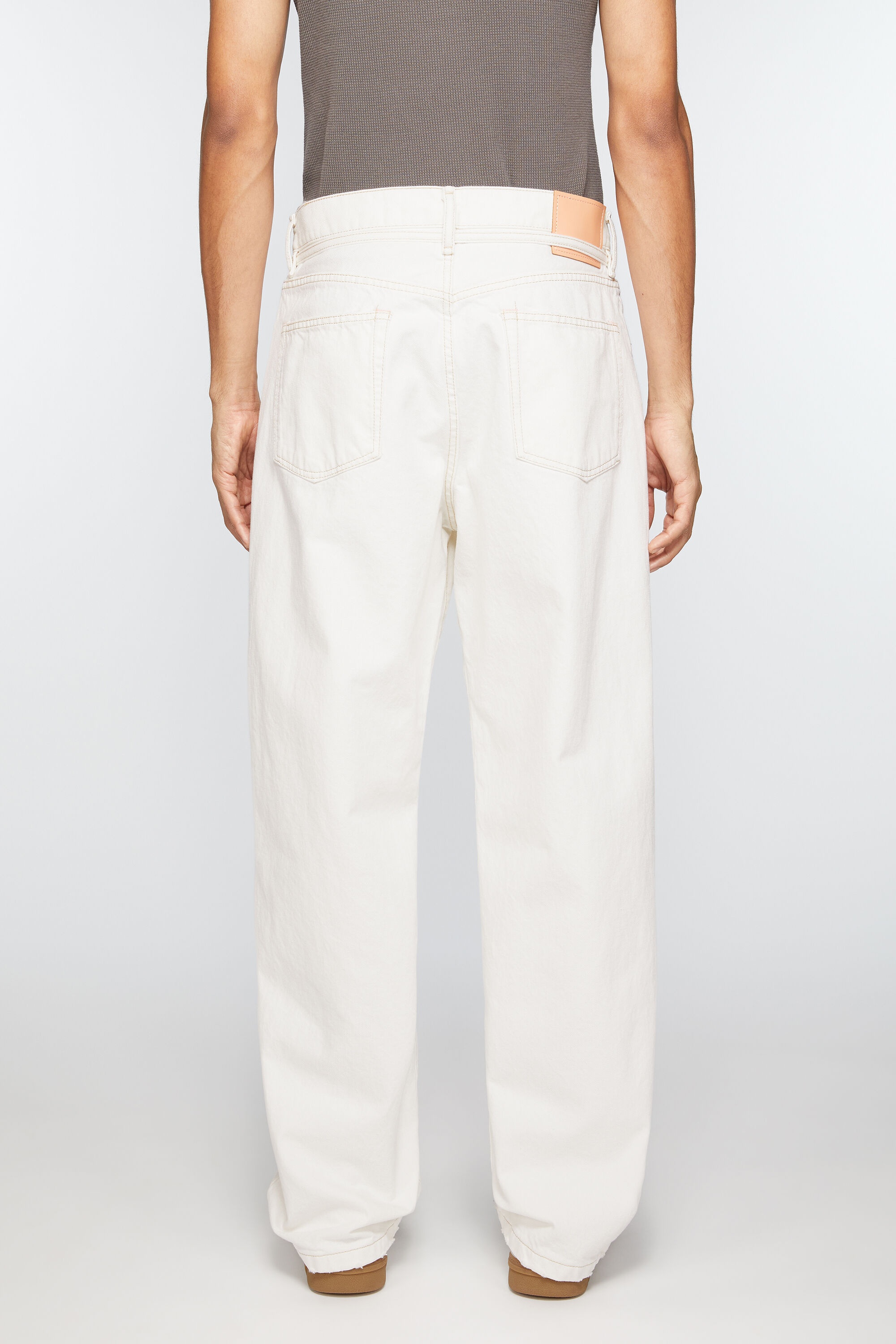 Loose fit jeans - 1991 Toj - Off white - 4