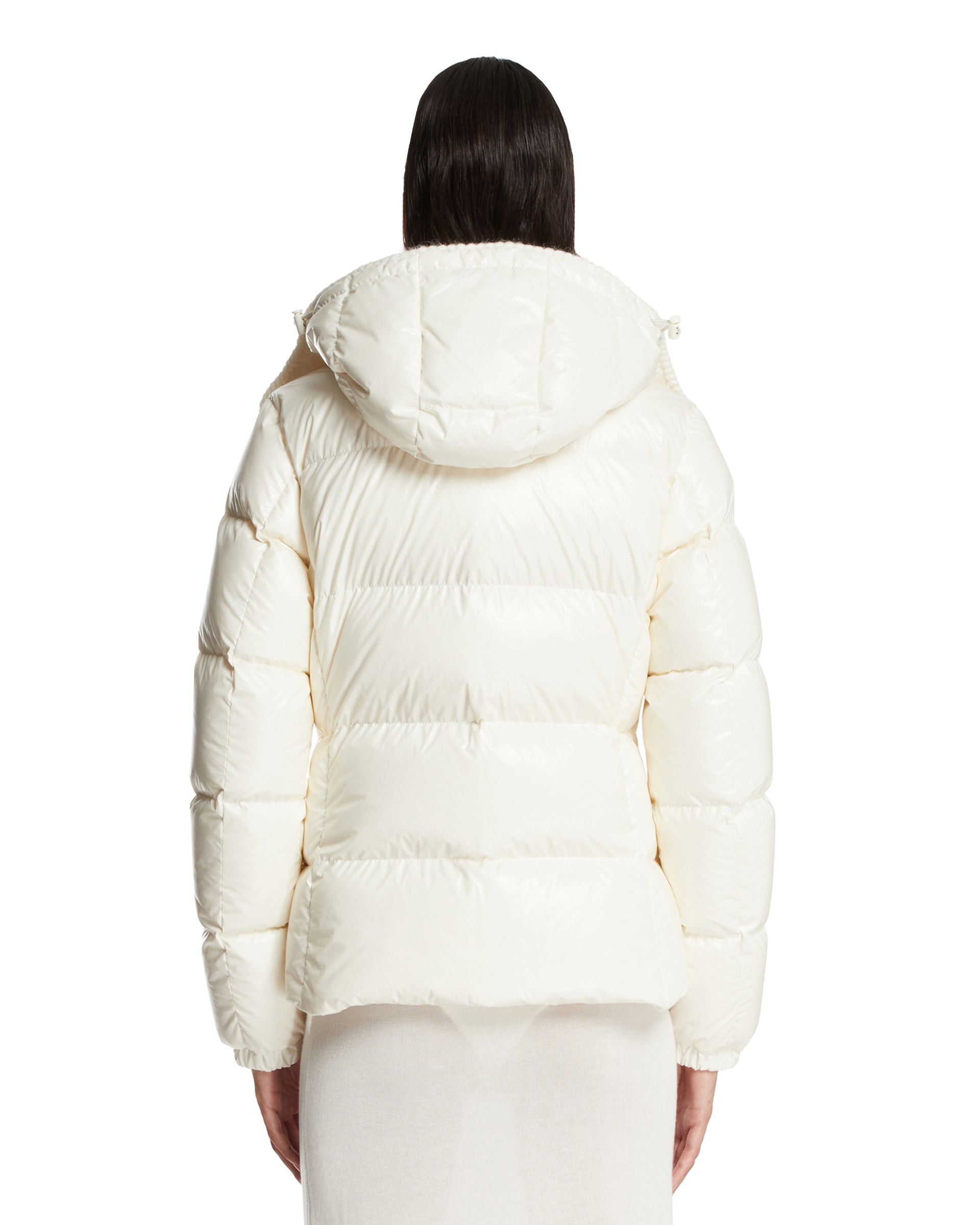 White Glareins Short Down Jacket - 3