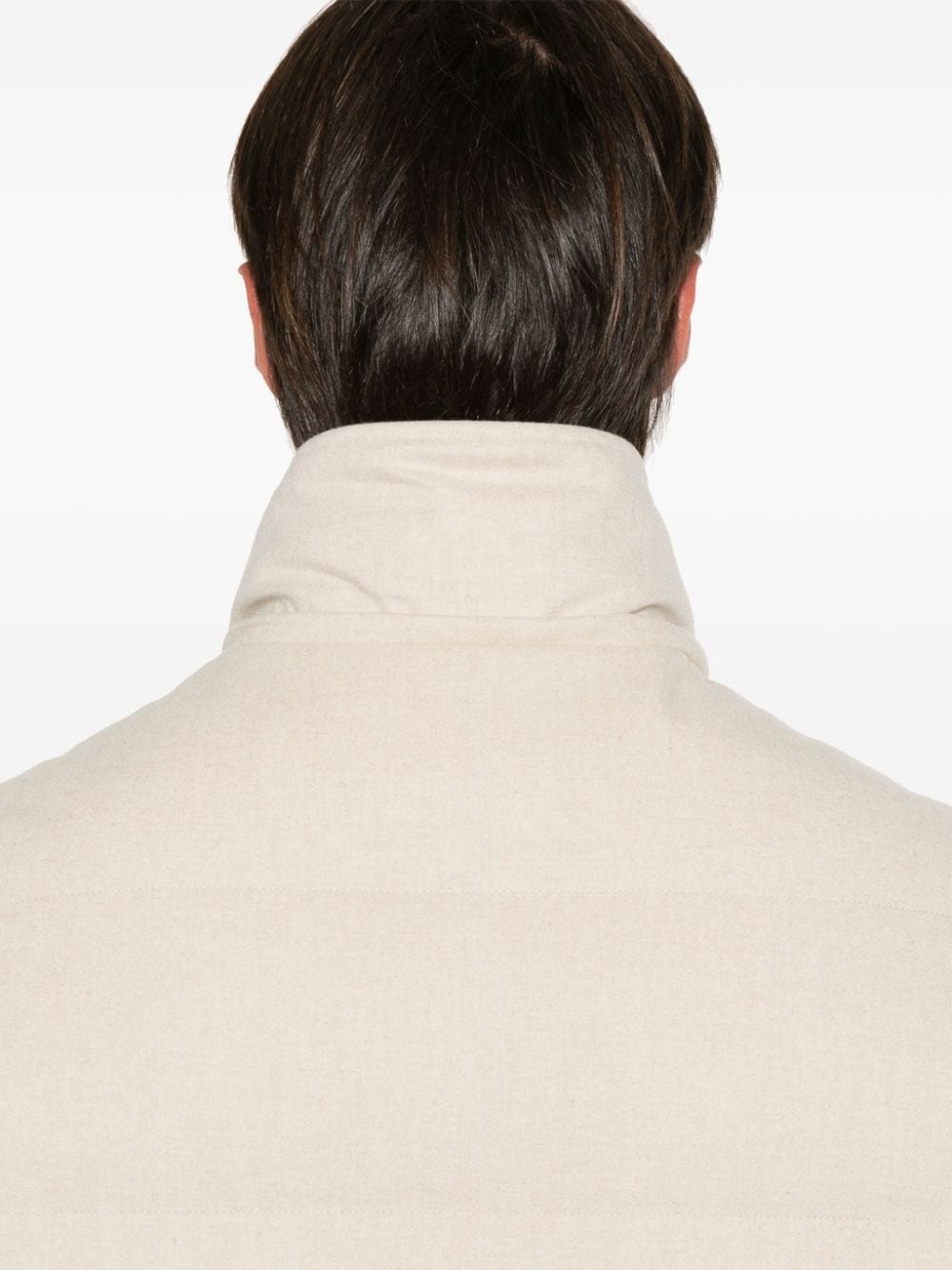 wool puffer jacket - 6
