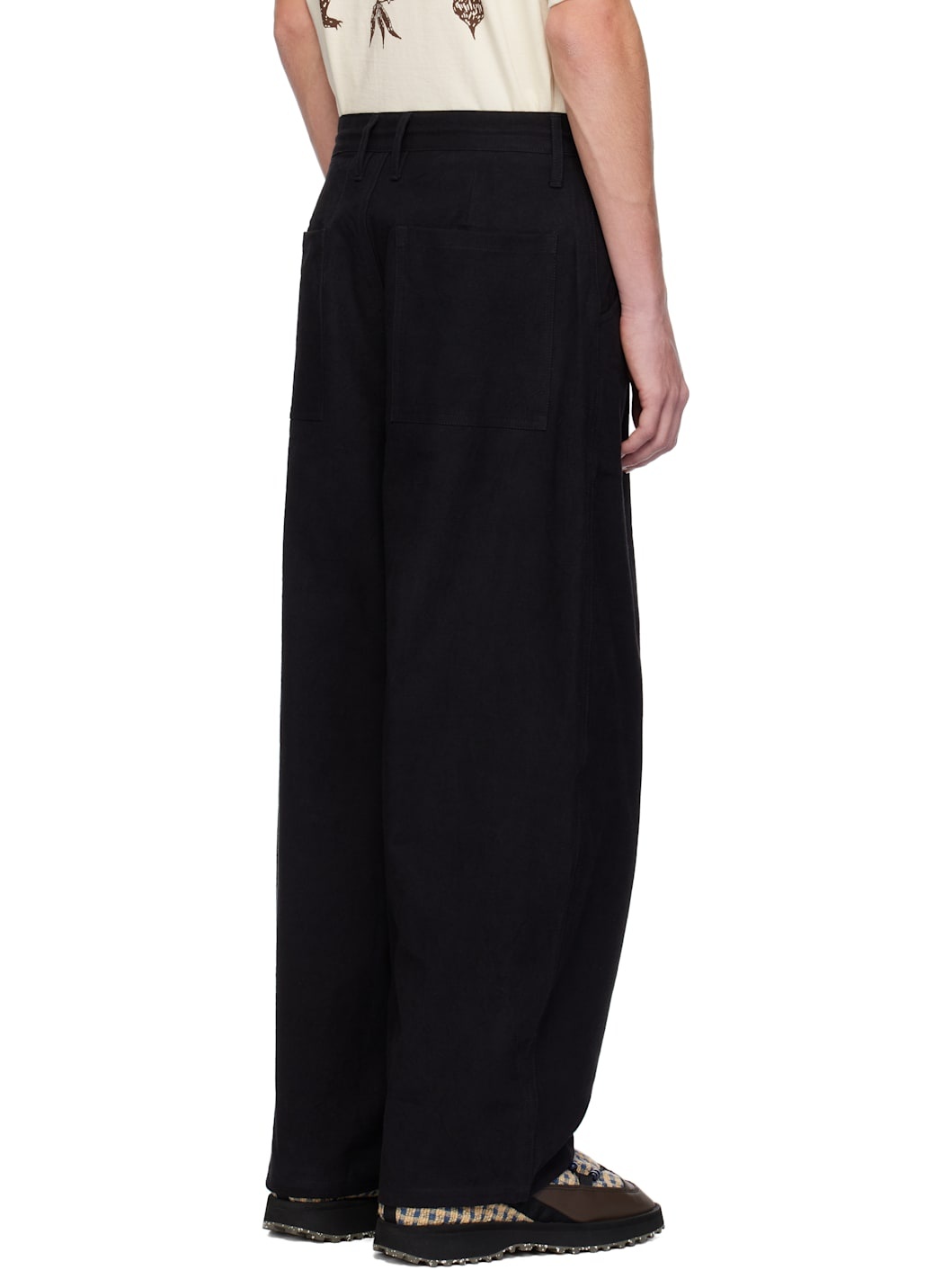 Black Document Trousers - 3