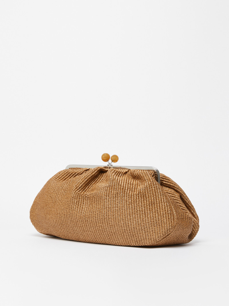 WEEKEND Max Mara NABARRO Large raffia-effect Pasticcino bag outlook