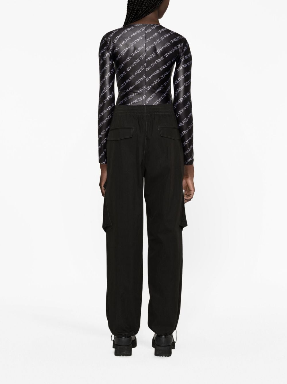 Signature-print bodysuit - 3