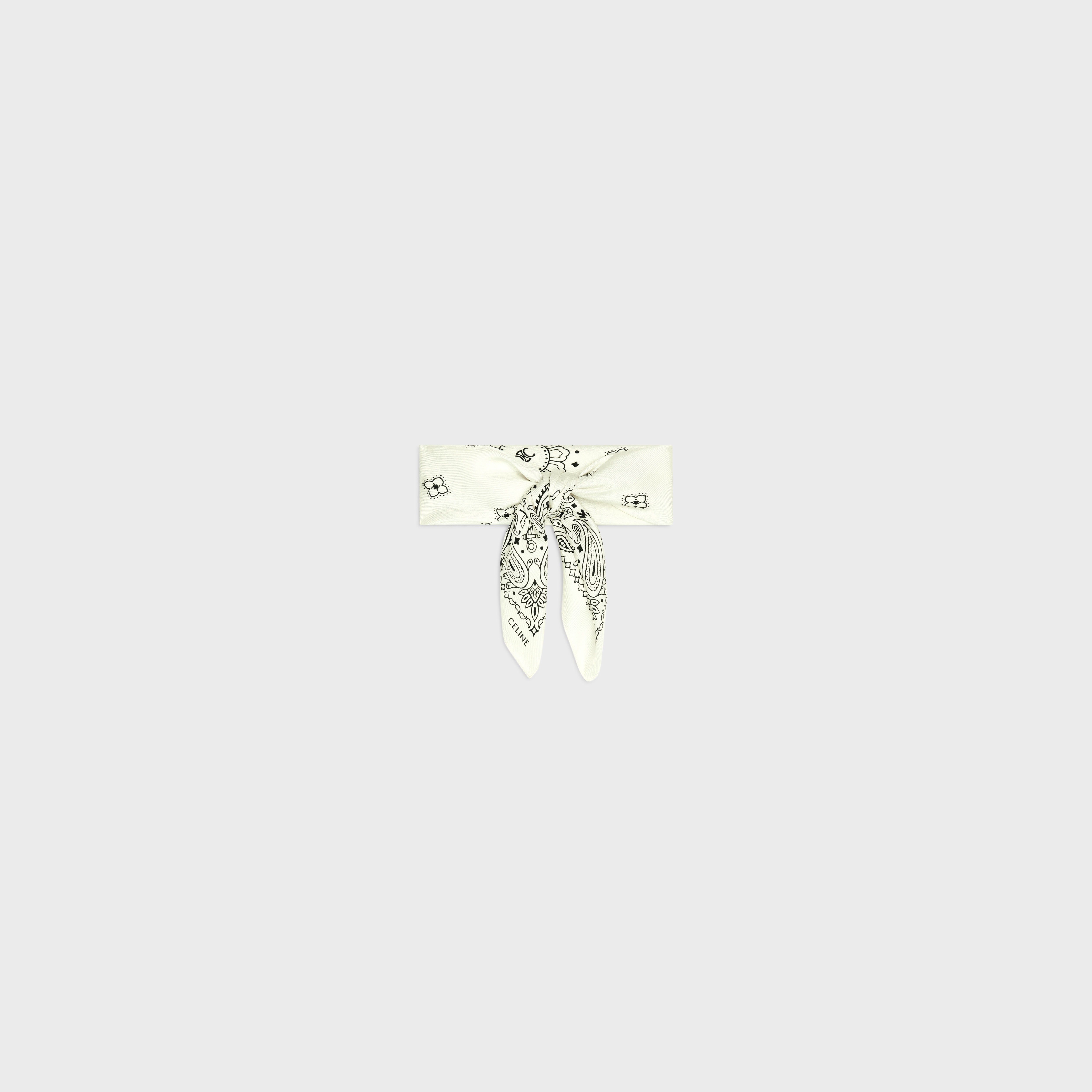 bandana in silk twill - 3