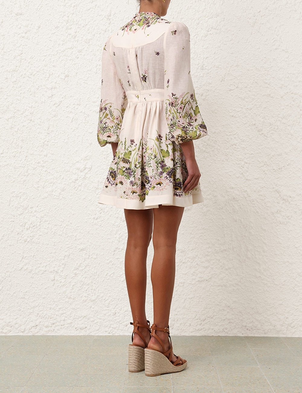 【Zimmermann】HALLIDAY PLUNGE MINI DRESS プランジ ミニドレス Zimmermann Halliday Plunge Mini Dress | Shopbop