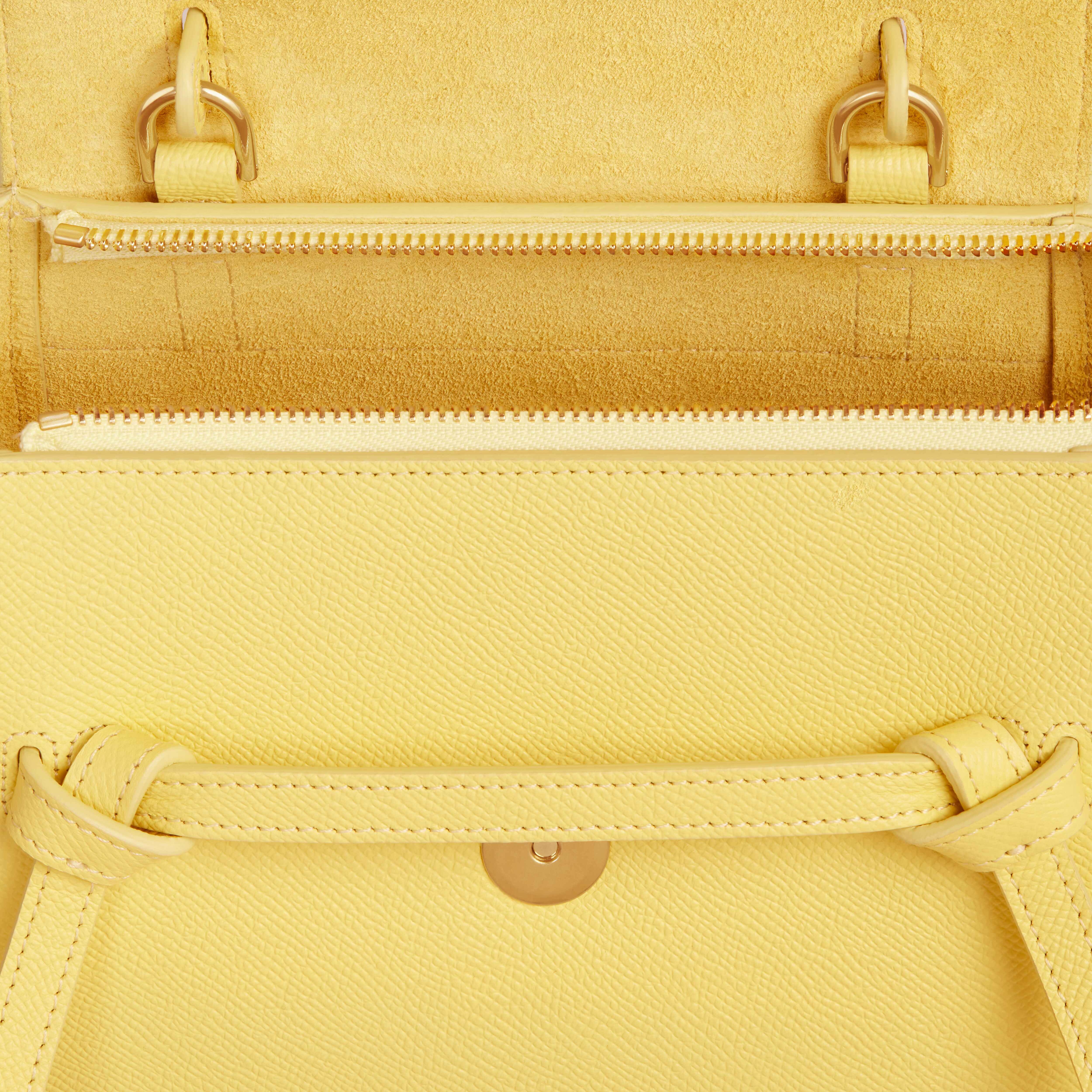 Nano Belt bag in grained calfskin - 4