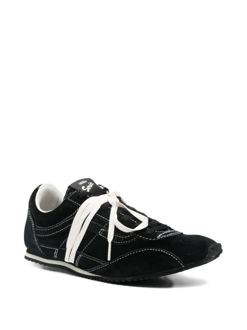 Vans suede stitching sneakers outlook