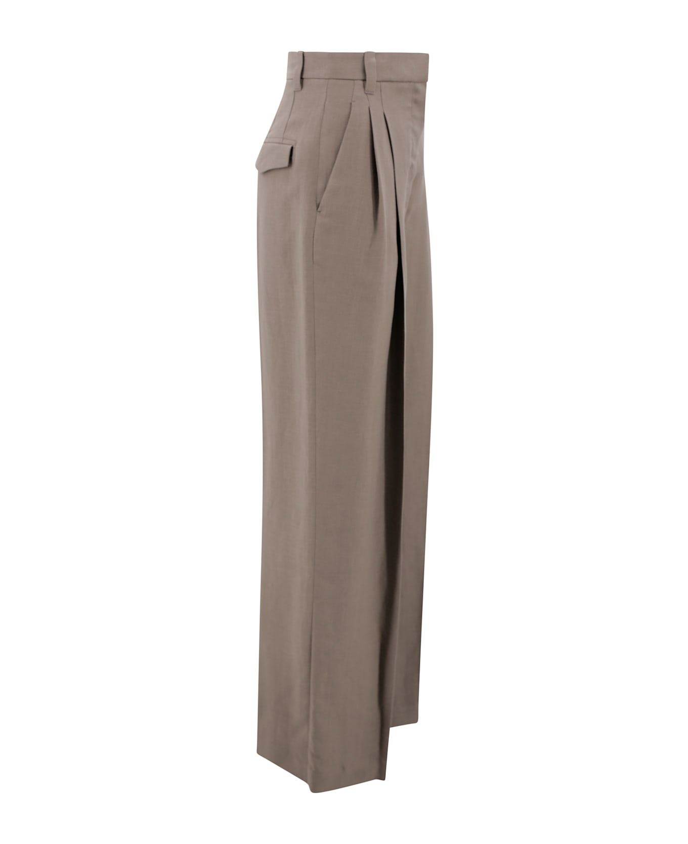 Tailored Pants In Organic Linen Blend - 2