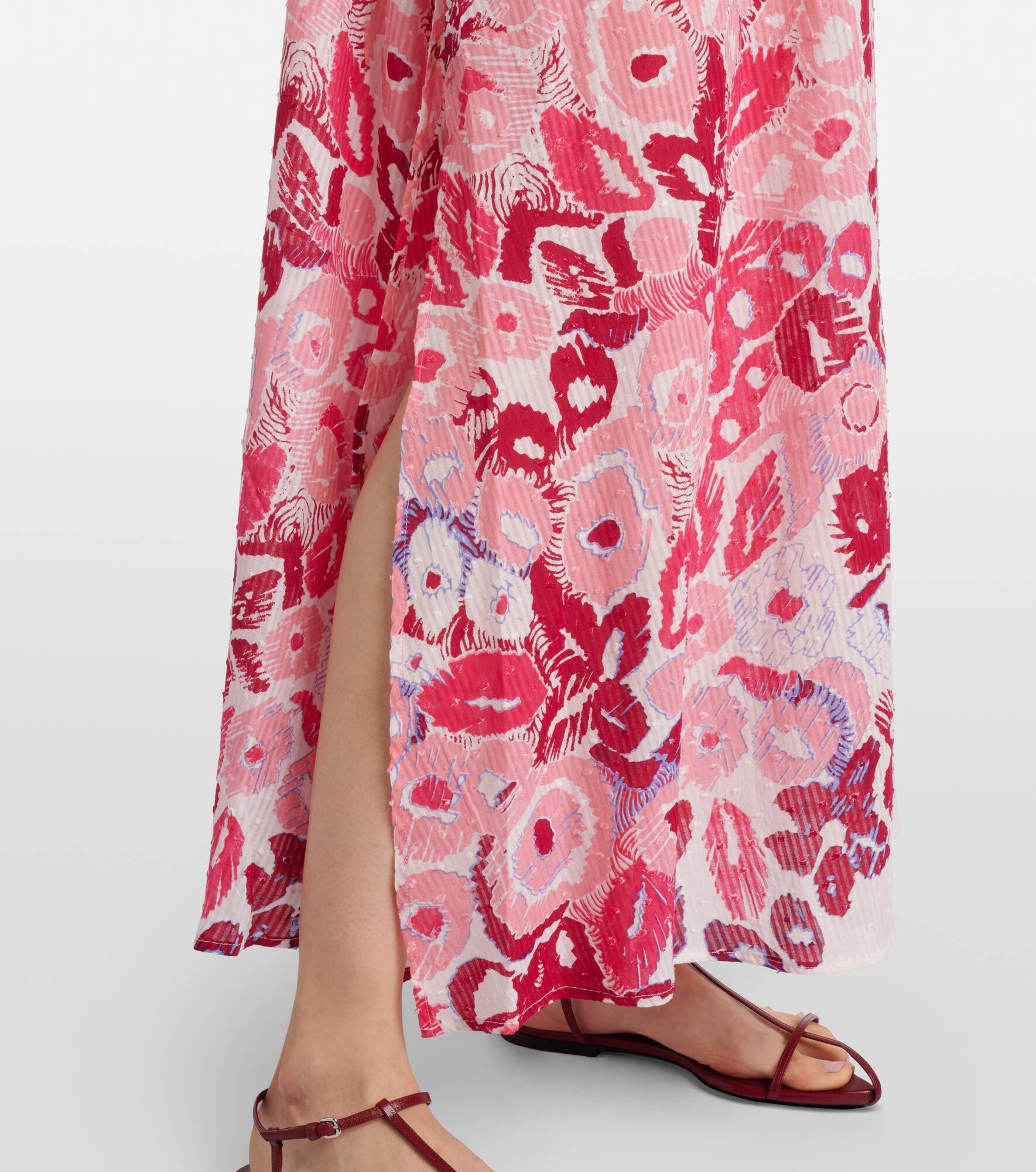 Chiara floral cotton maxi dress - 5