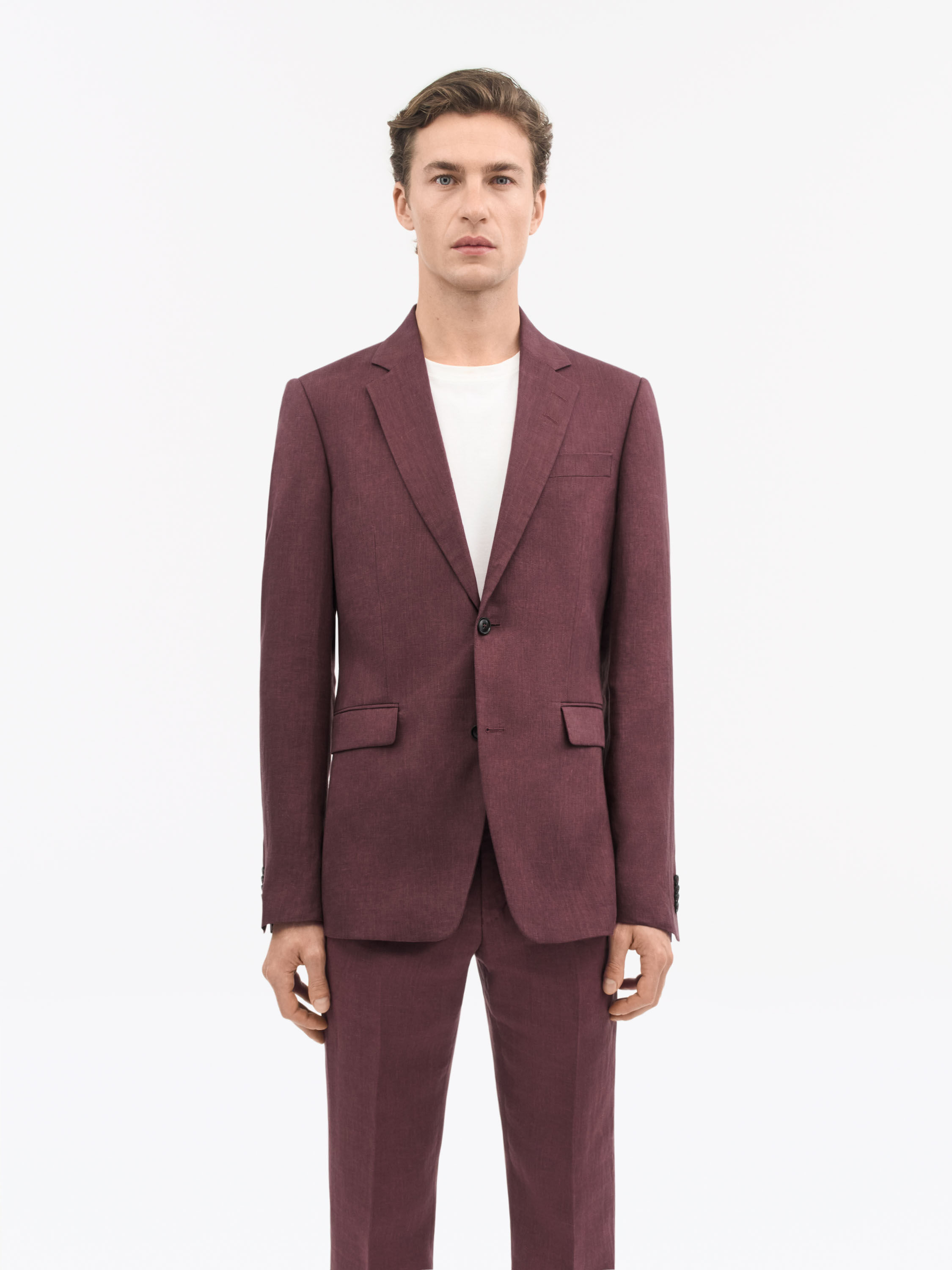 Justin Slim-Fit Classic Linen Jacket - 4