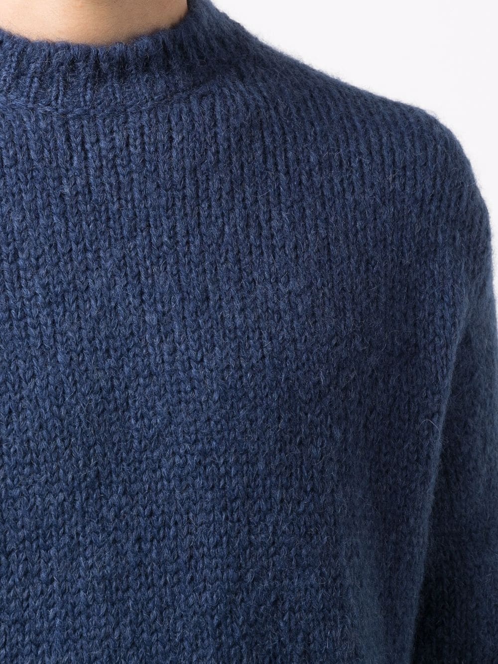 crewneck mohair-wool jumper - 5