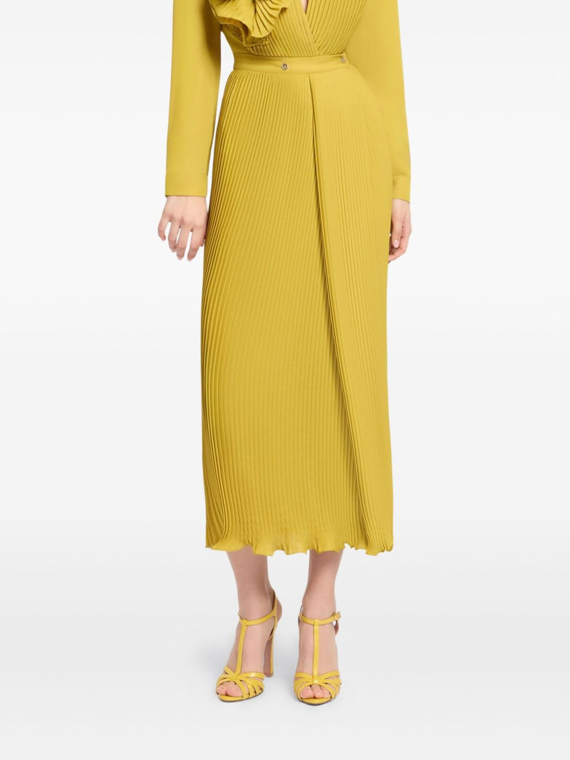 pleated chiffon skirt 1