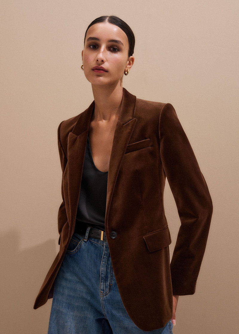 Sharp Shoulder Blazer 3