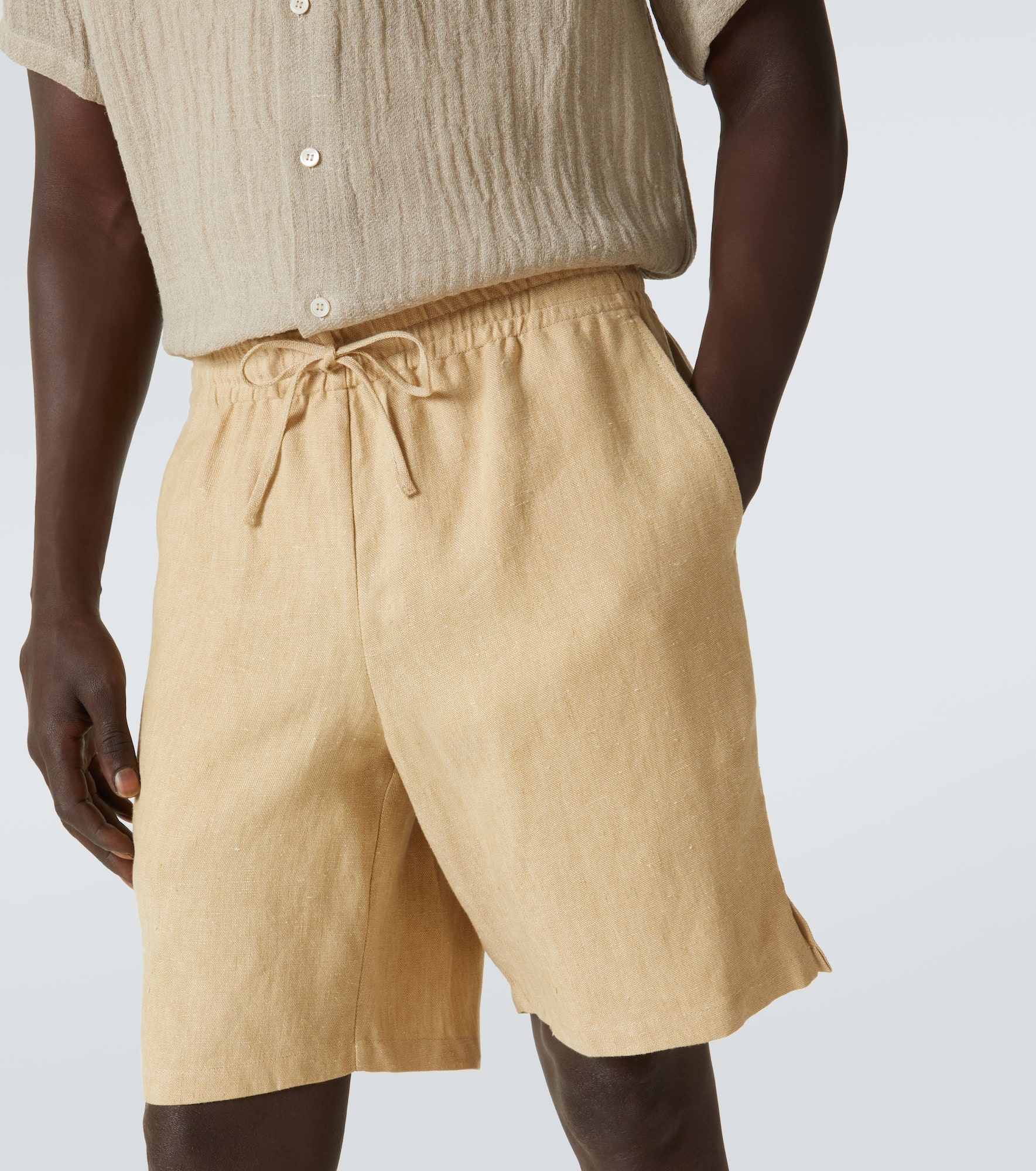 Linen shorts - 5