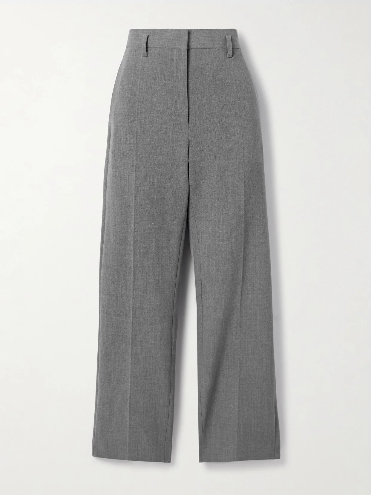 Relian Cropped Wool-blend Straight-leg Pants - 1