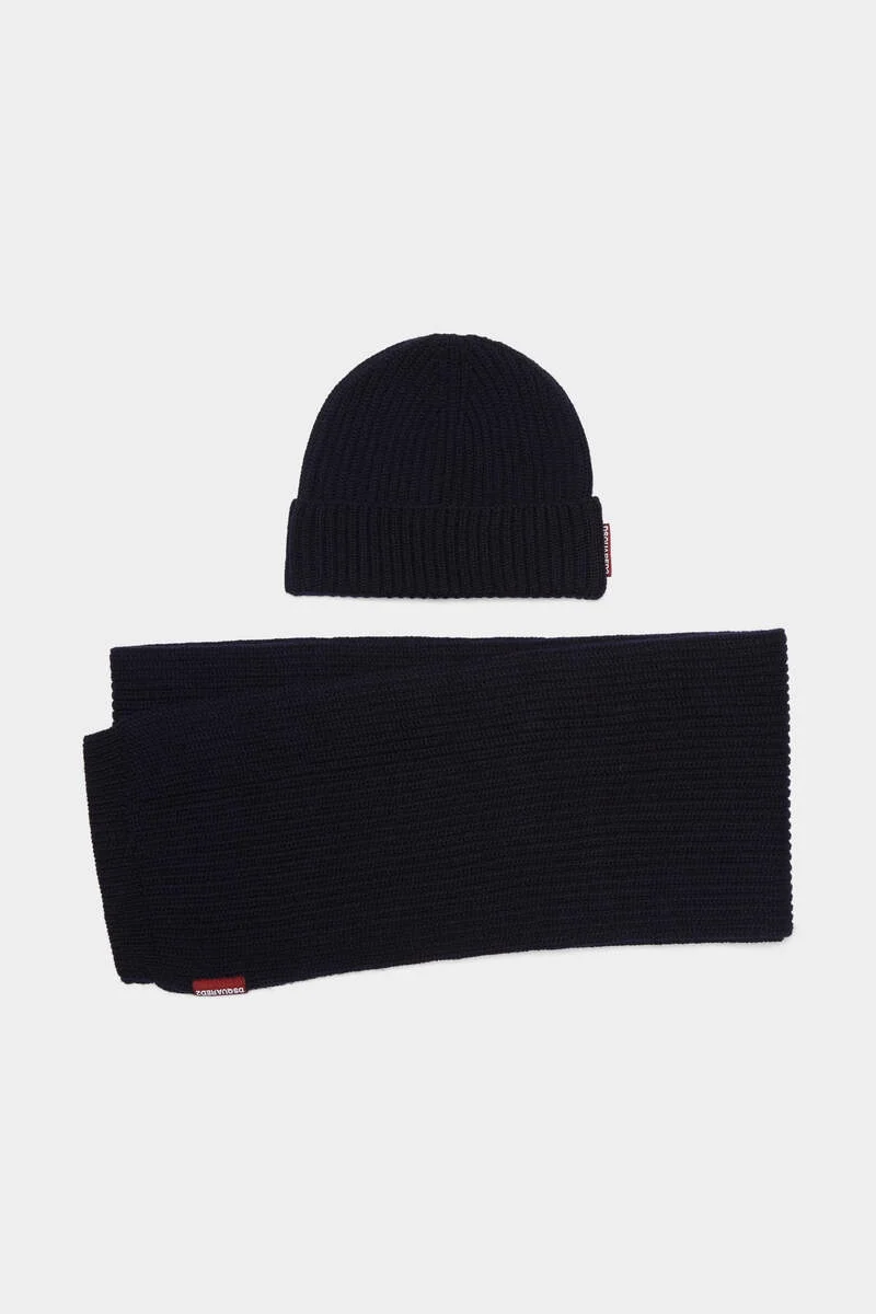 SCARF & HAT WARMY KNIT SET - 1