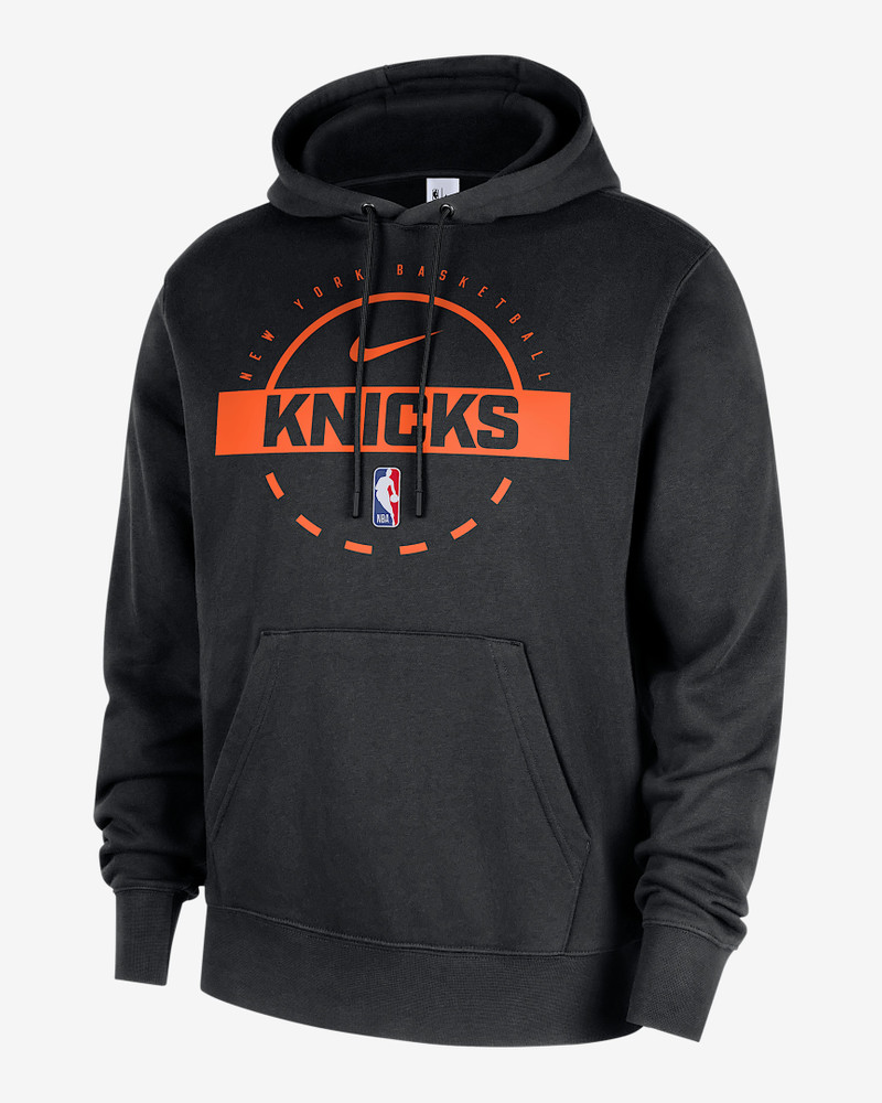 New York Knicks Club Men's Nike NBA Practice Pullover Hoodie 1