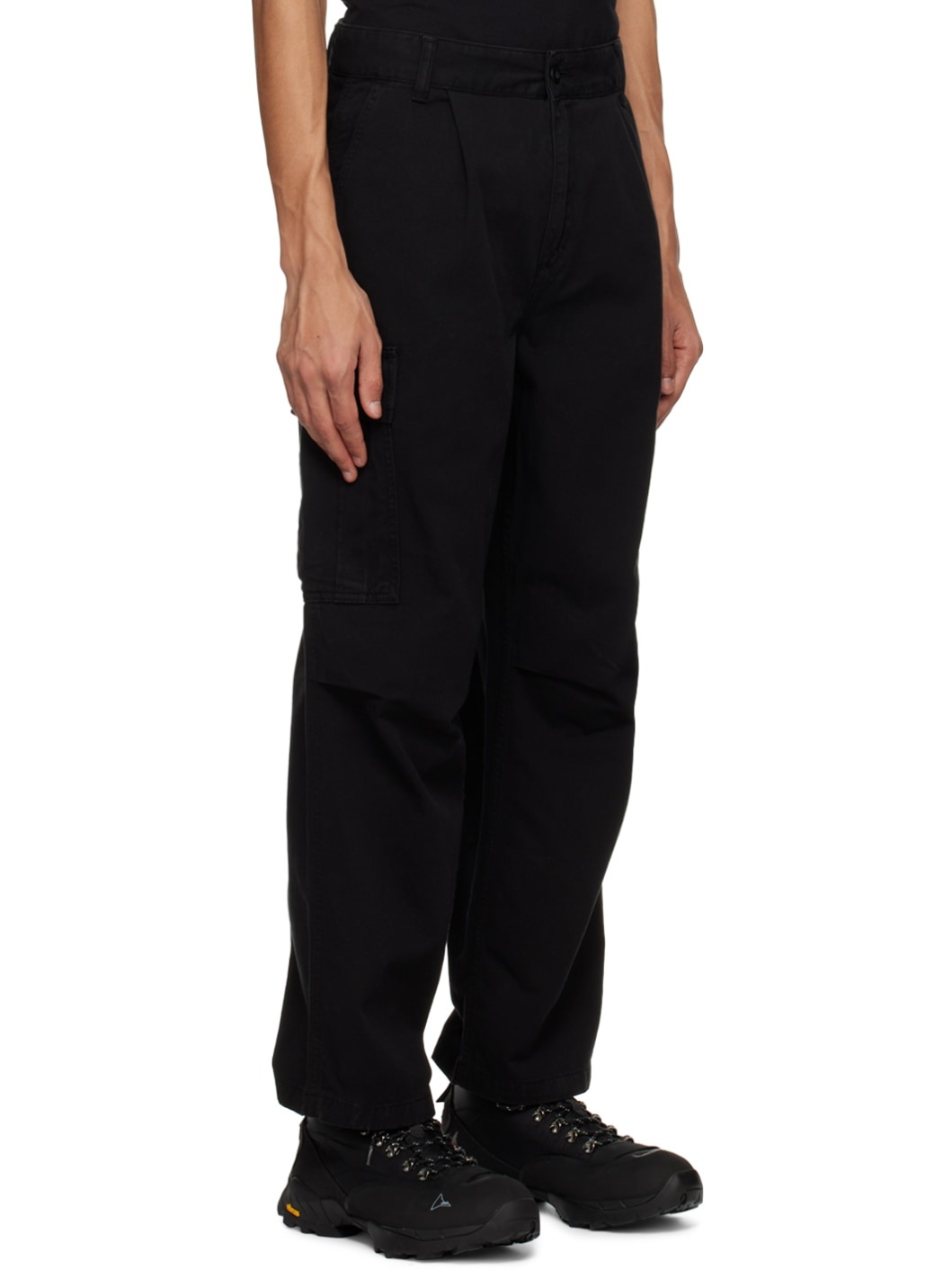 Black Cole Cargo Pants - 2