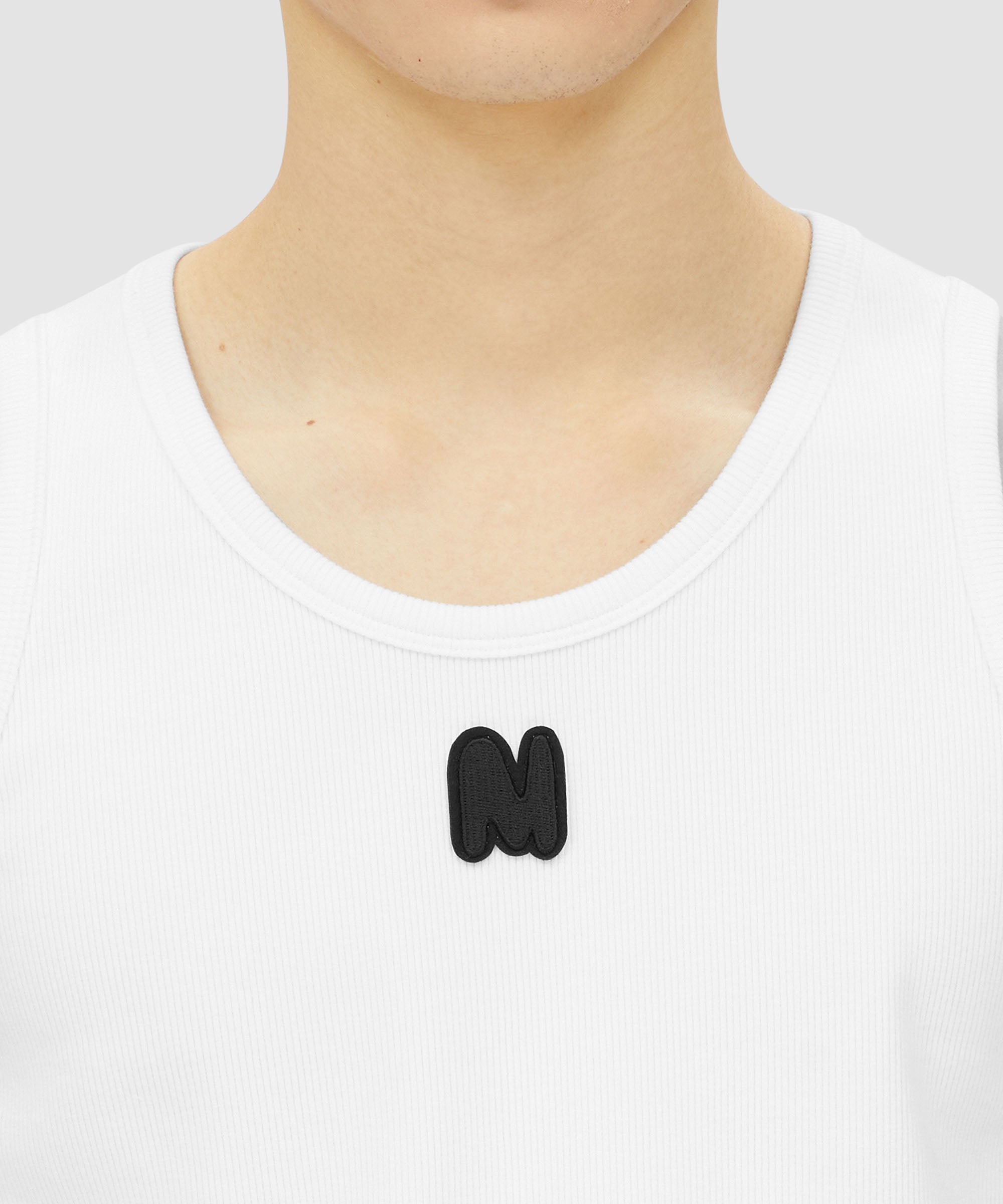 Ribbed jersey "TheMwave" taknk top - 5