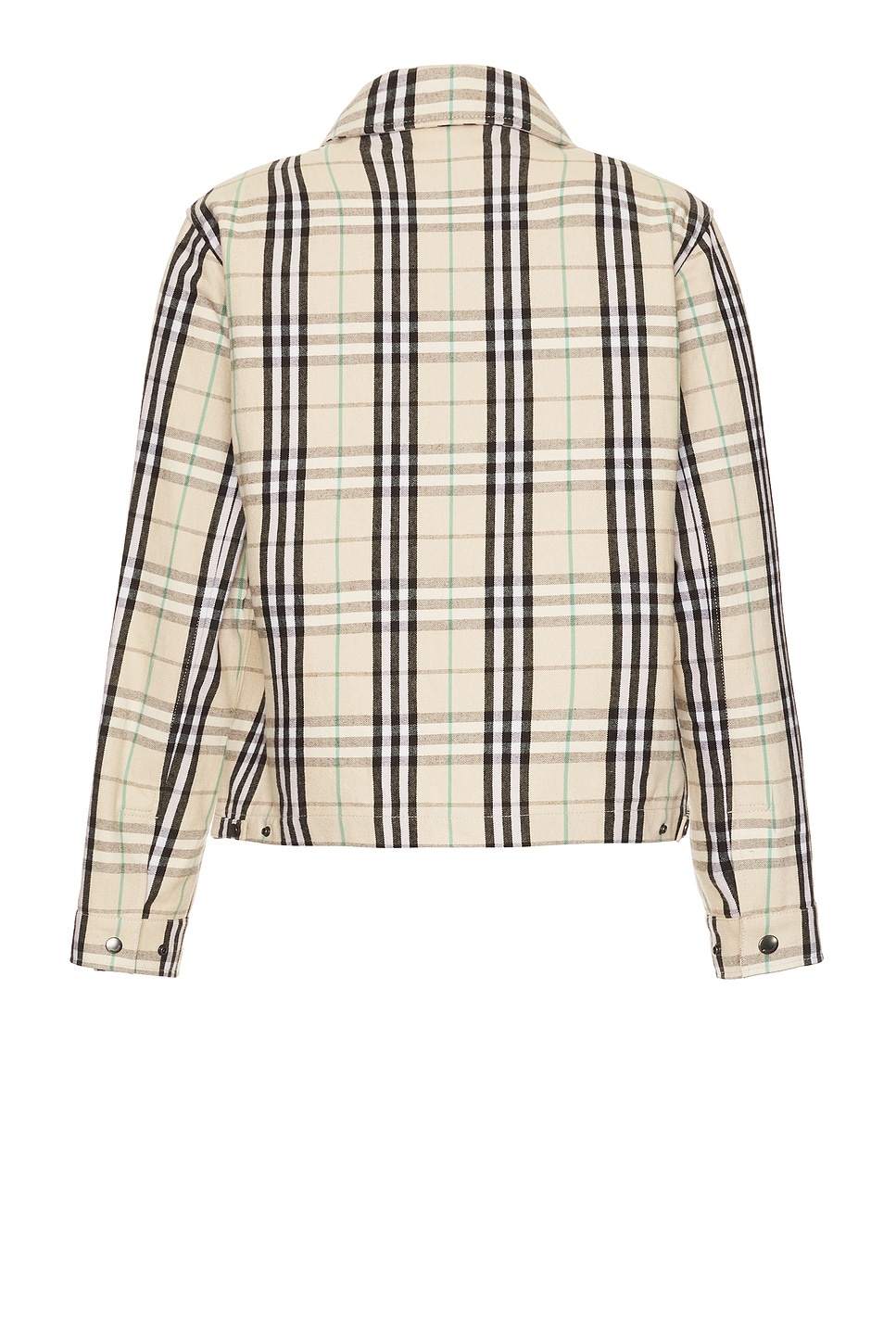 Flannel Zip Through Harrington - 2