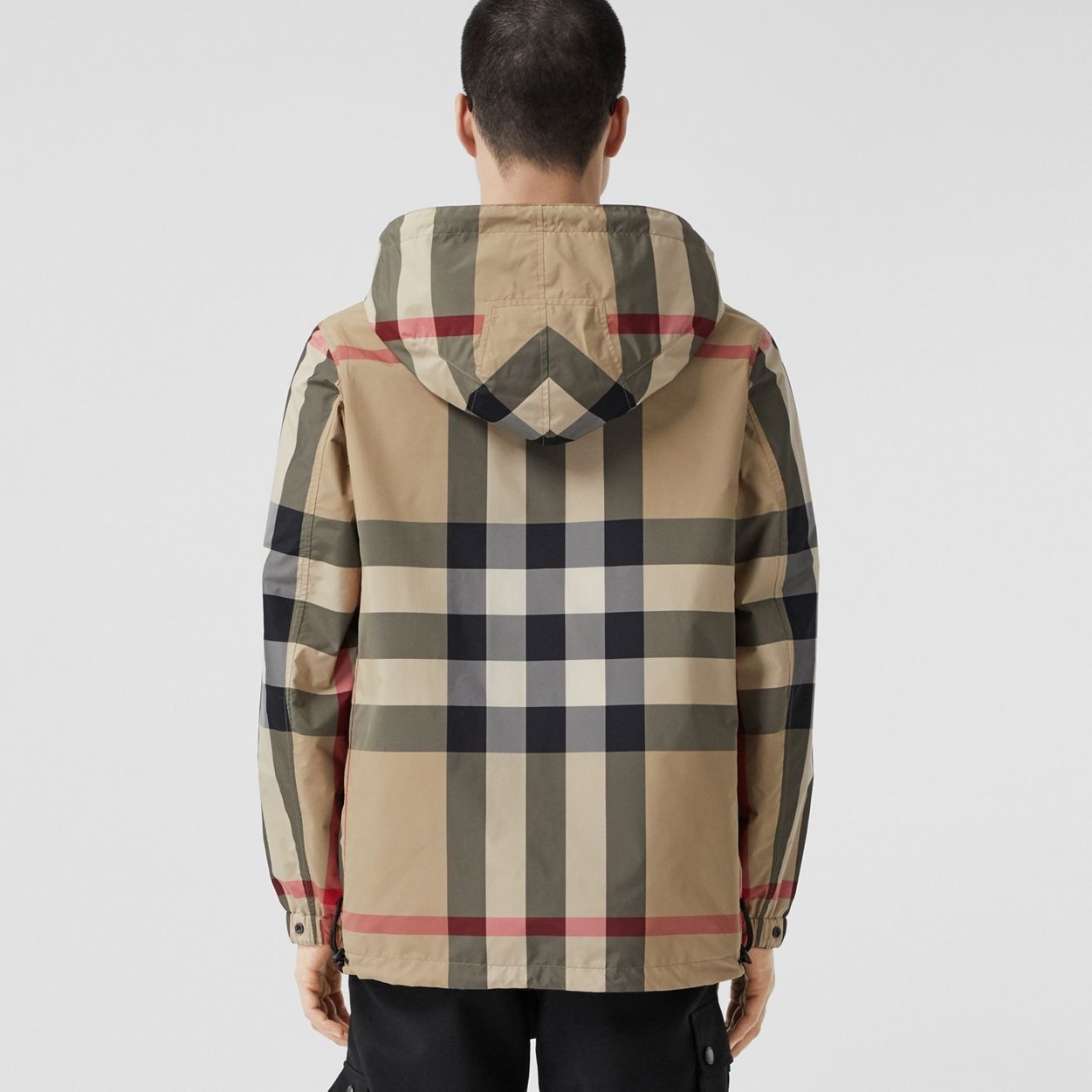 Reversible Check Hooded Jacket - 3