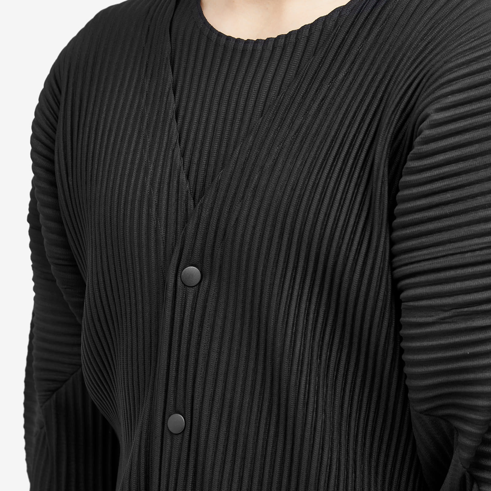 Homme Plissé Issey Miyake Pleated Cardigan - 5