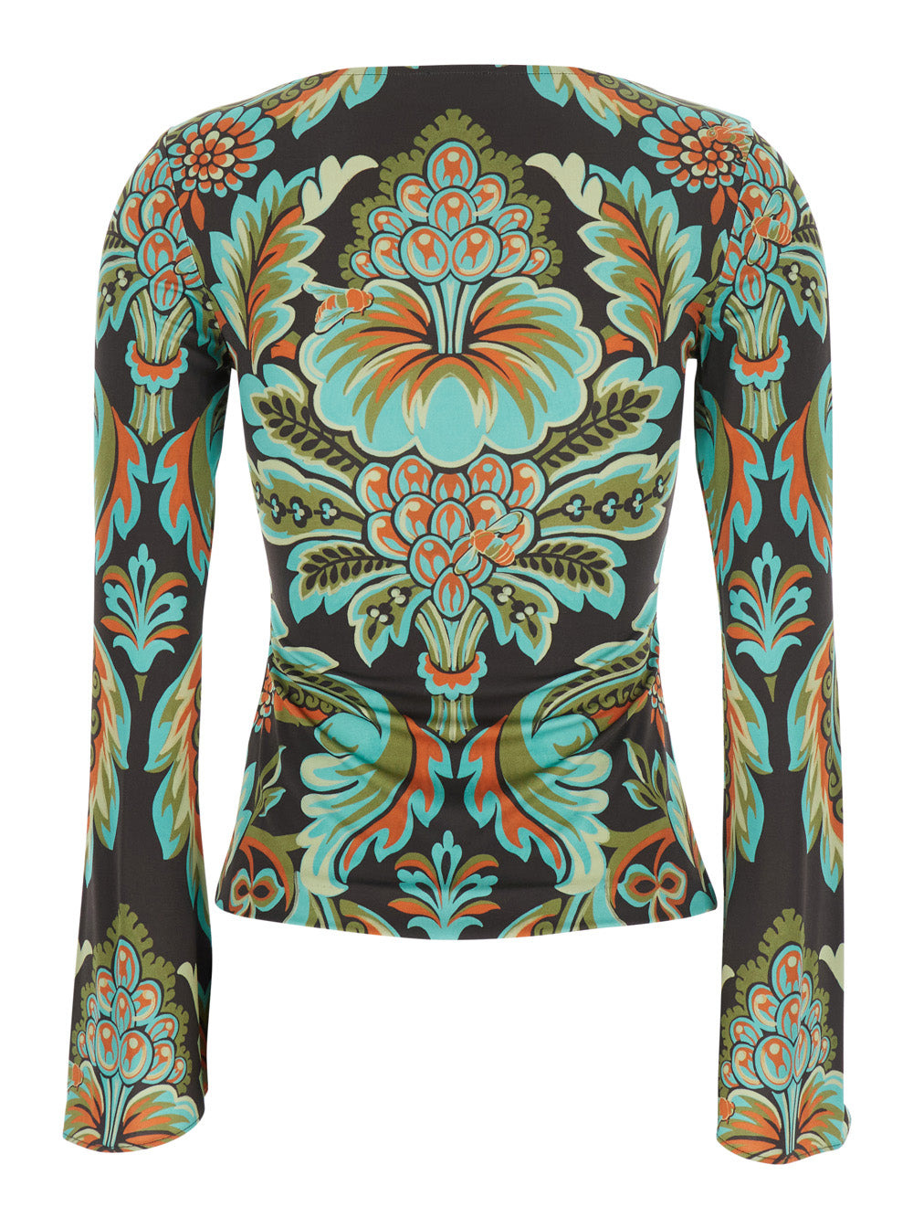 Etro Women Printed Jersey Top - 2