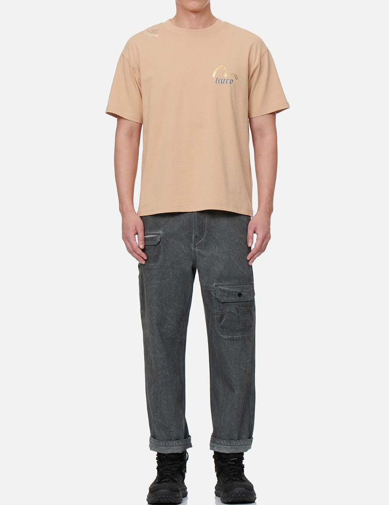 The Great Wave Print Straight-leg Jeans 6