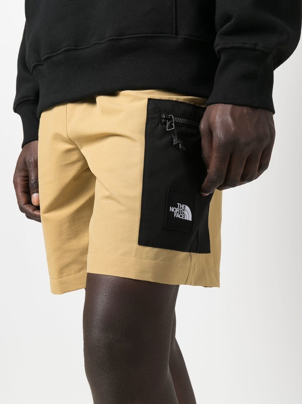 logo-print track shorts - 5