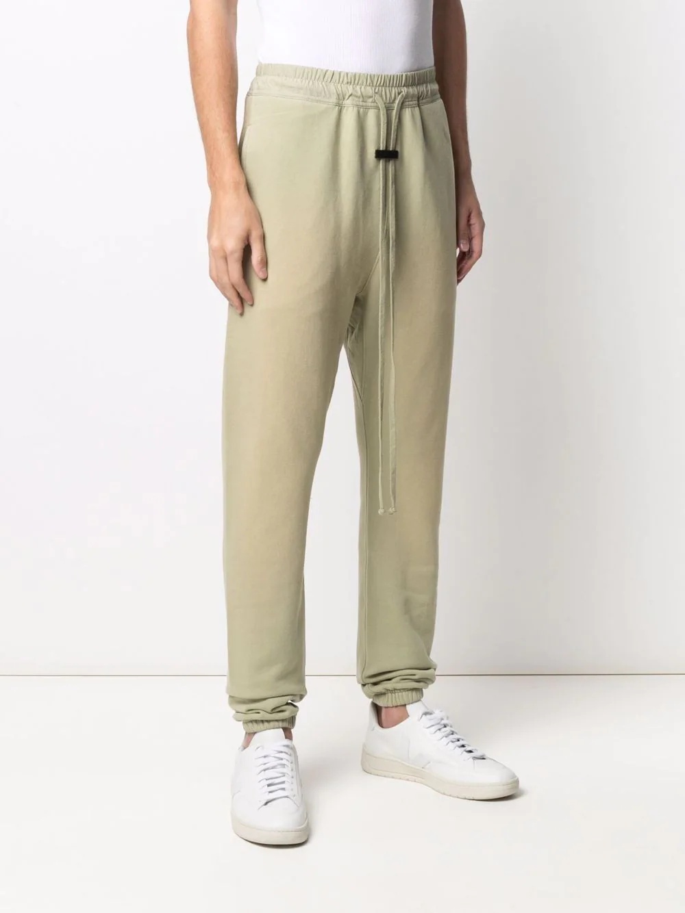 drawstring waist track trousers - 3