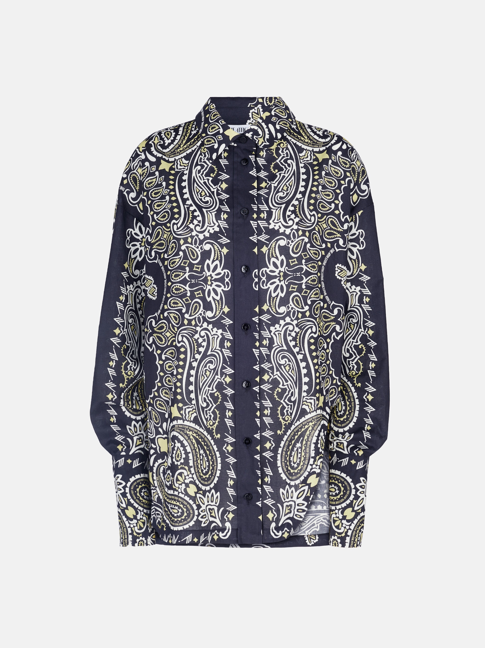 BLACK, WHITE AND BANANA SHIRT - 2
