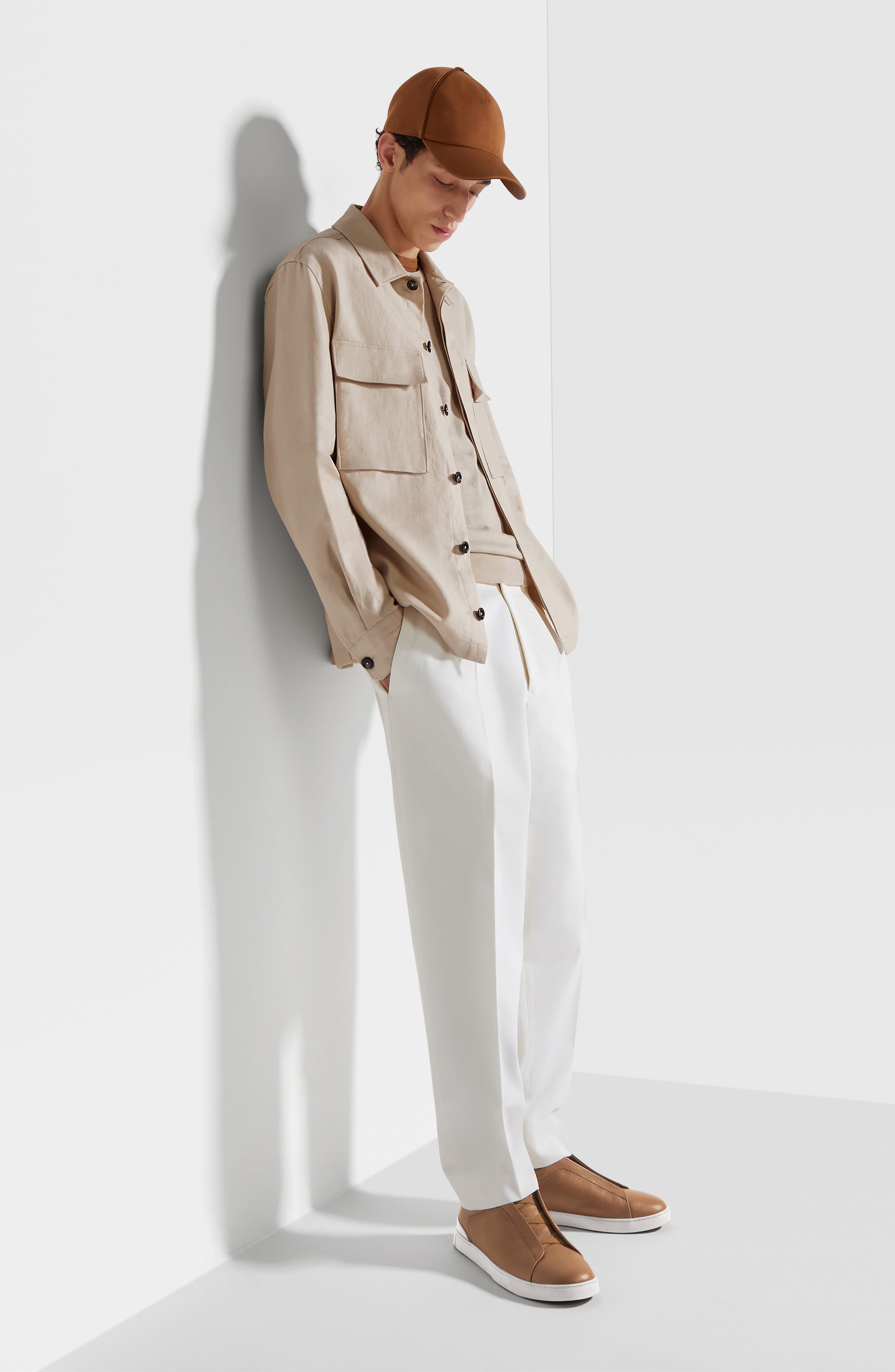 Oasi Linen Twill Overshirt - 5