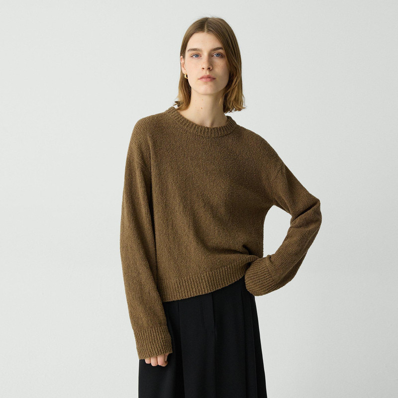 Bouclé Sweatshirt in Cotton-Blend 2