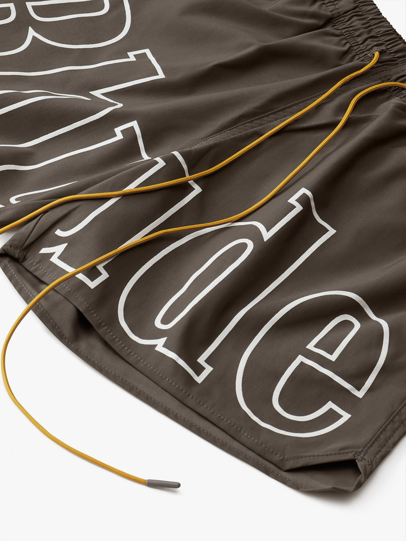 RHUDE LOGO SWIM TRUNKS 3