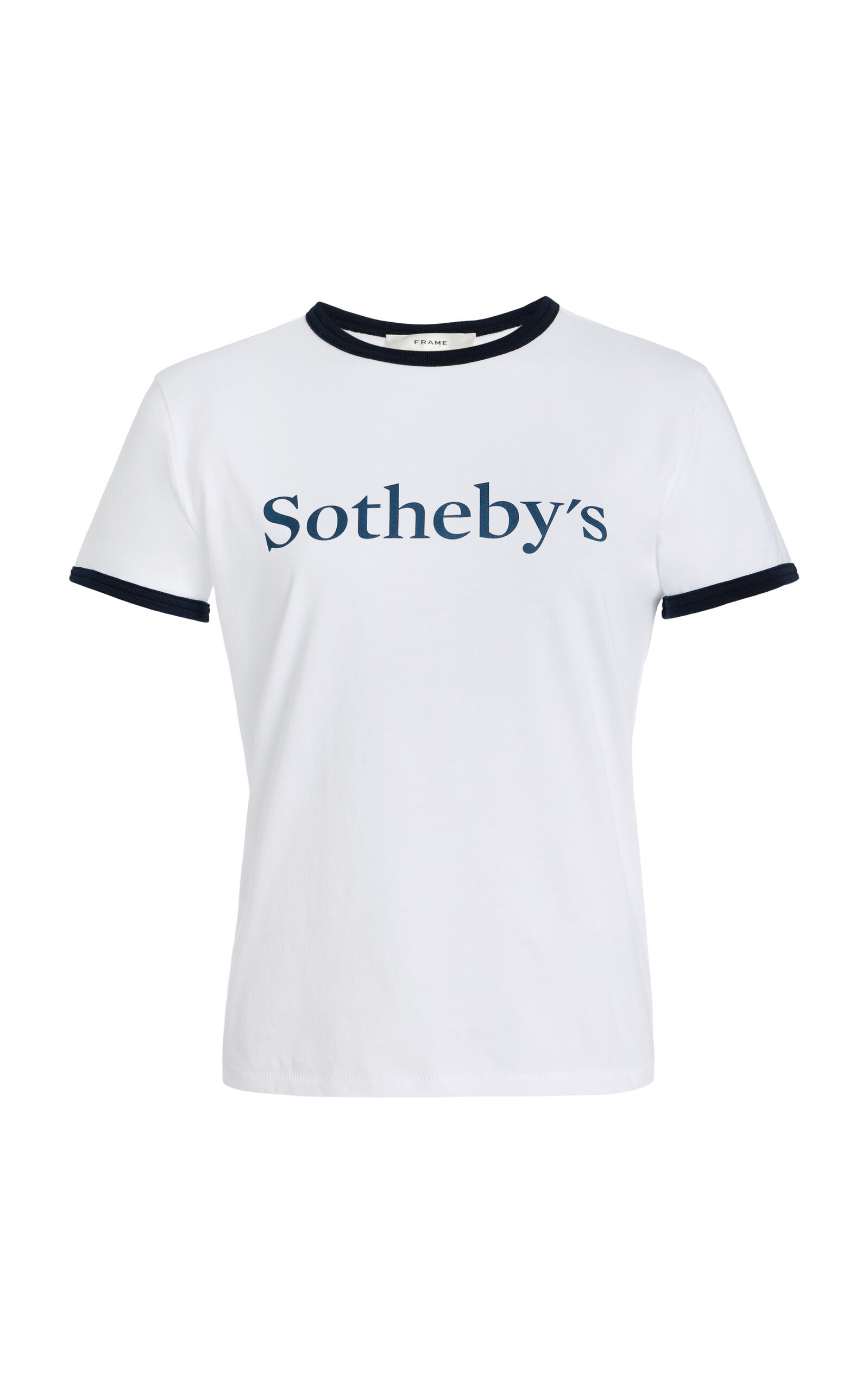x Sotheby's Ringer Baby Cotton T-Shirt white - 1