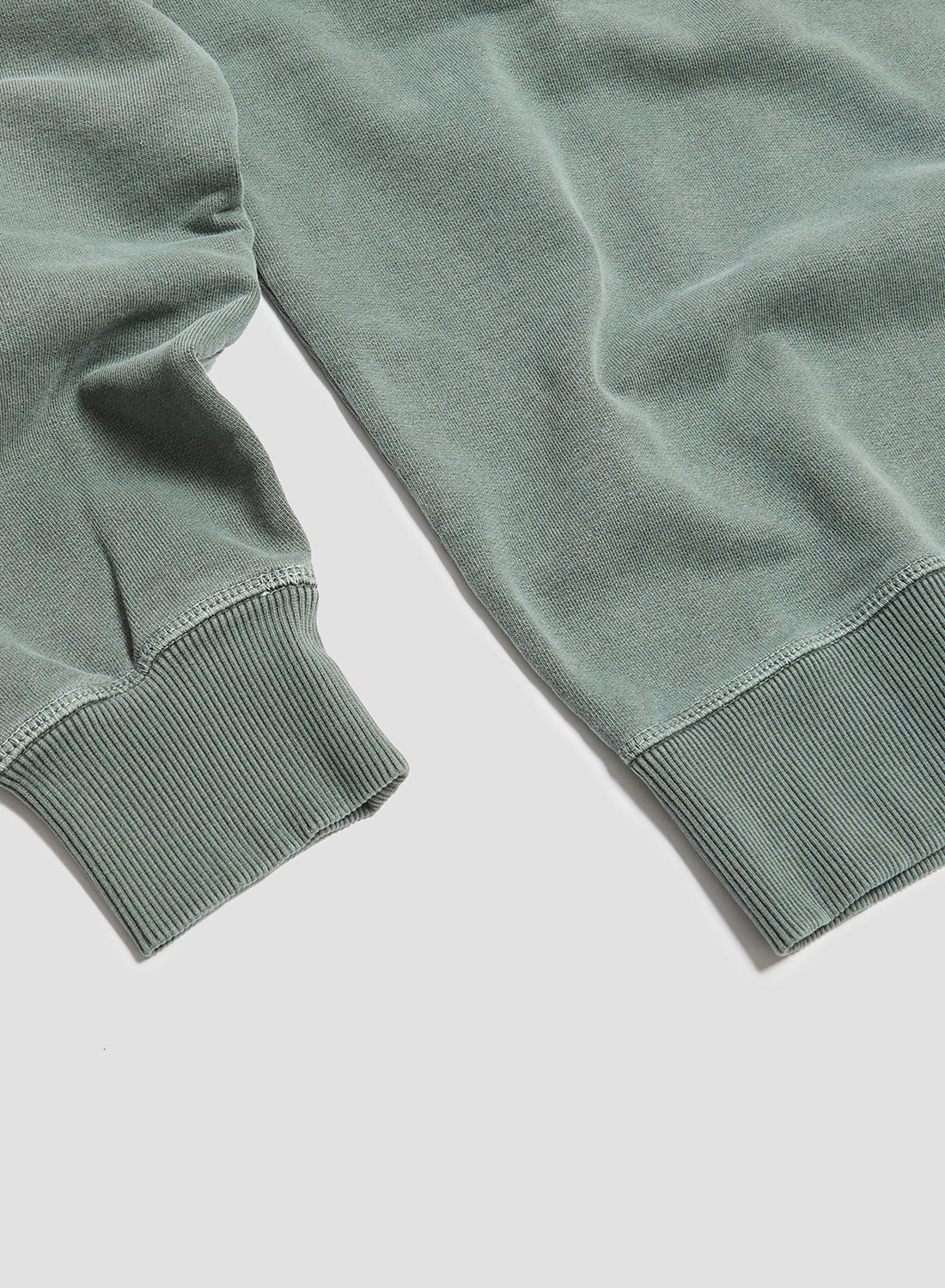 Embroidered Arrow Crew in Sports Green - 8