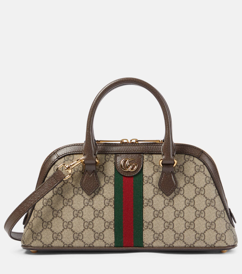 Ophidia GG canvas shoulder bag 1